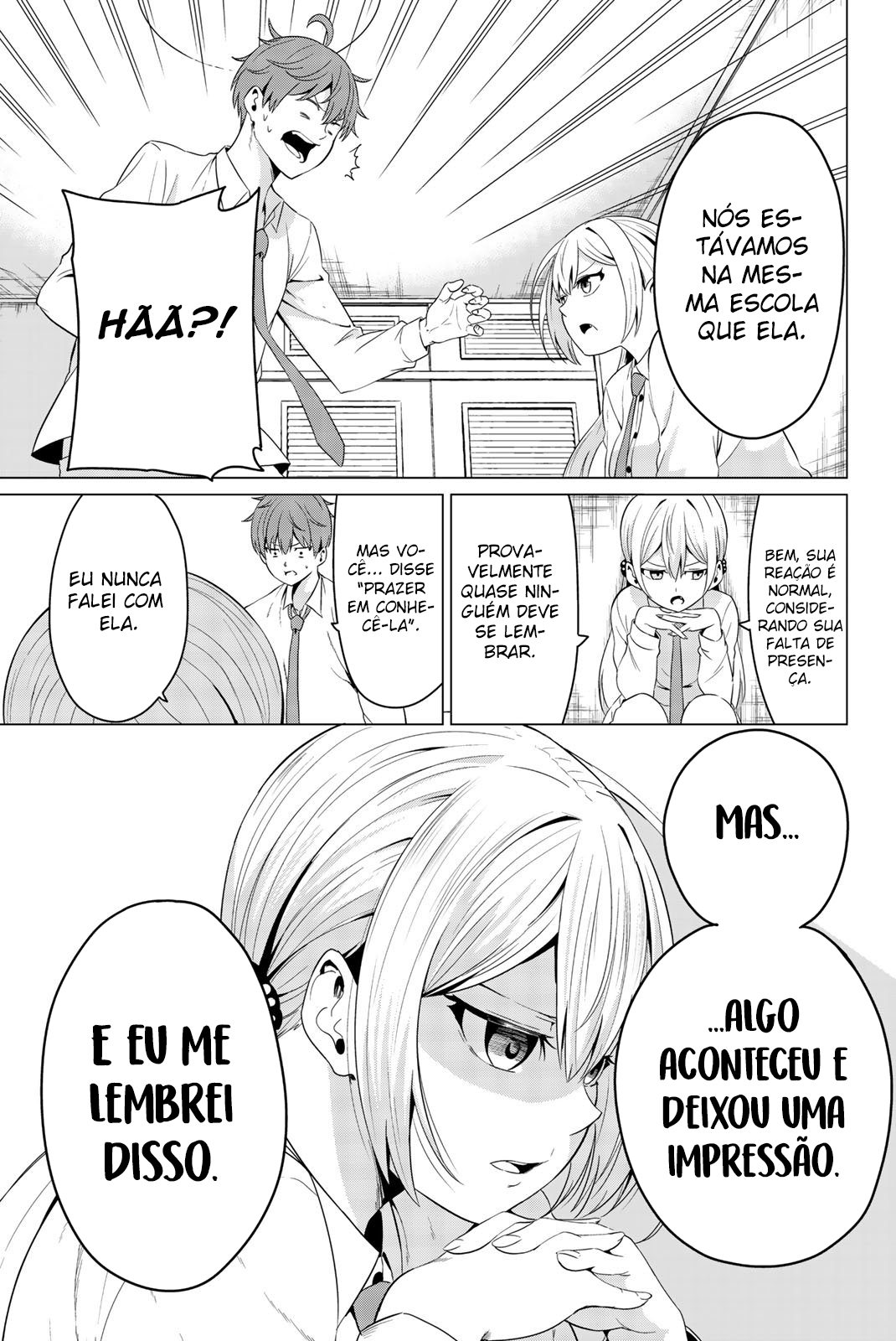 Sekai ka Kanojo ka Erabenai Capítulo 1
