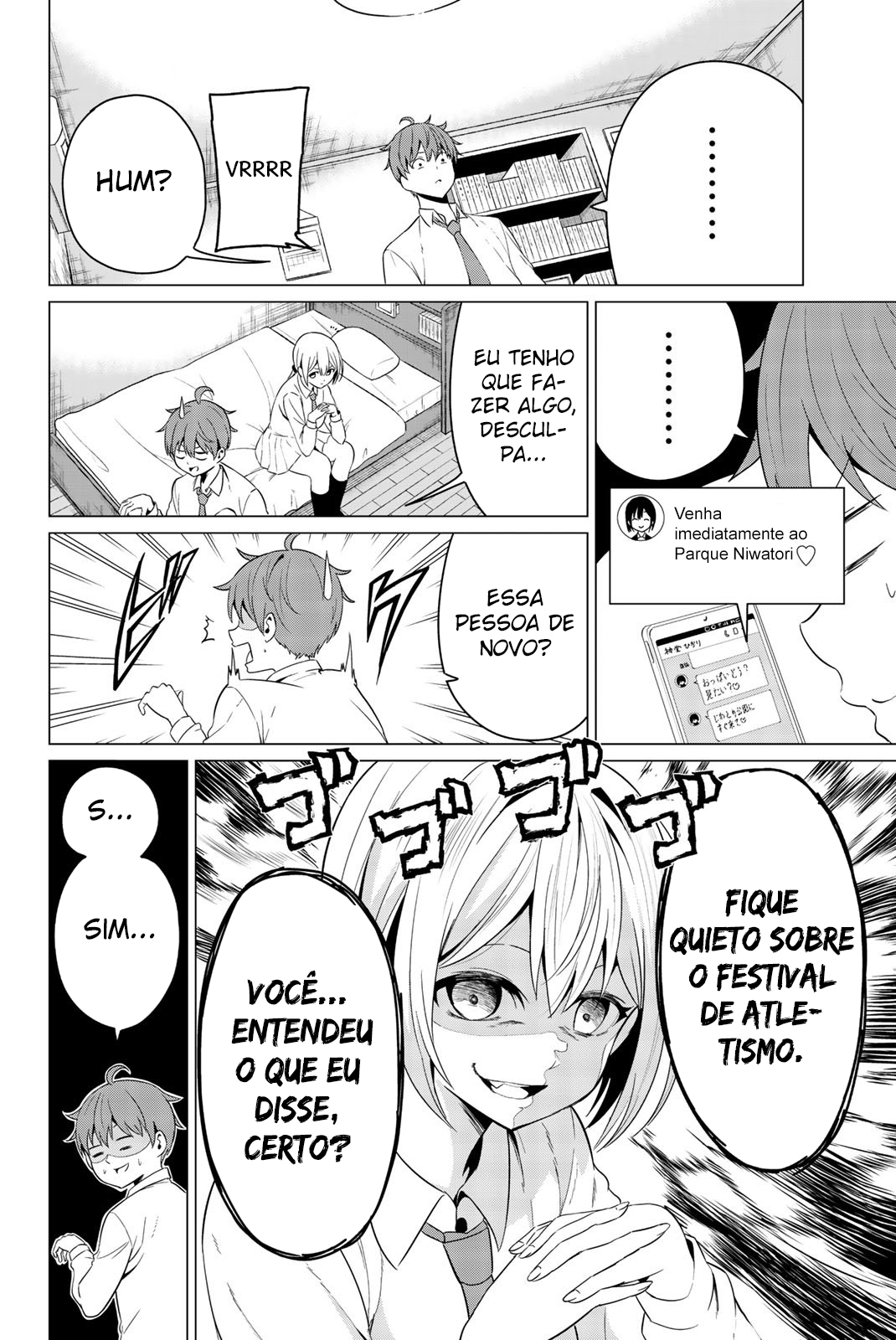 Sekai ka Kanojo ka Erabenai Capítulo 1