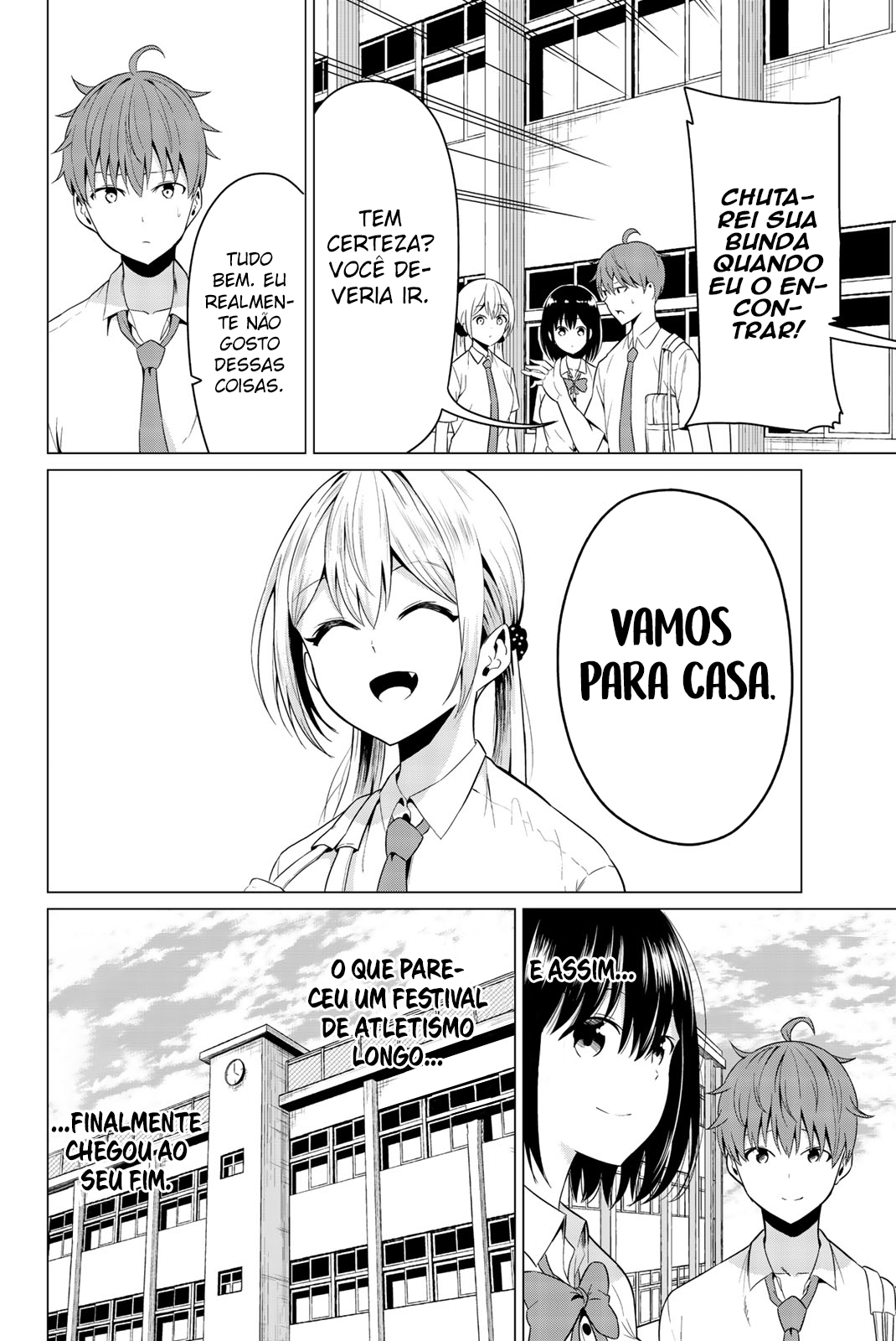 Sekai ka Kanojo ka Erabenai Capítulo 1