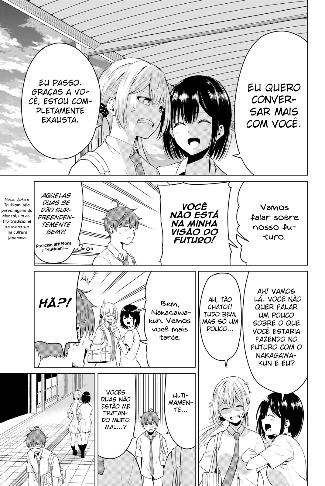 Sekai ka Kanojo ka Erabenai Capítulo 1