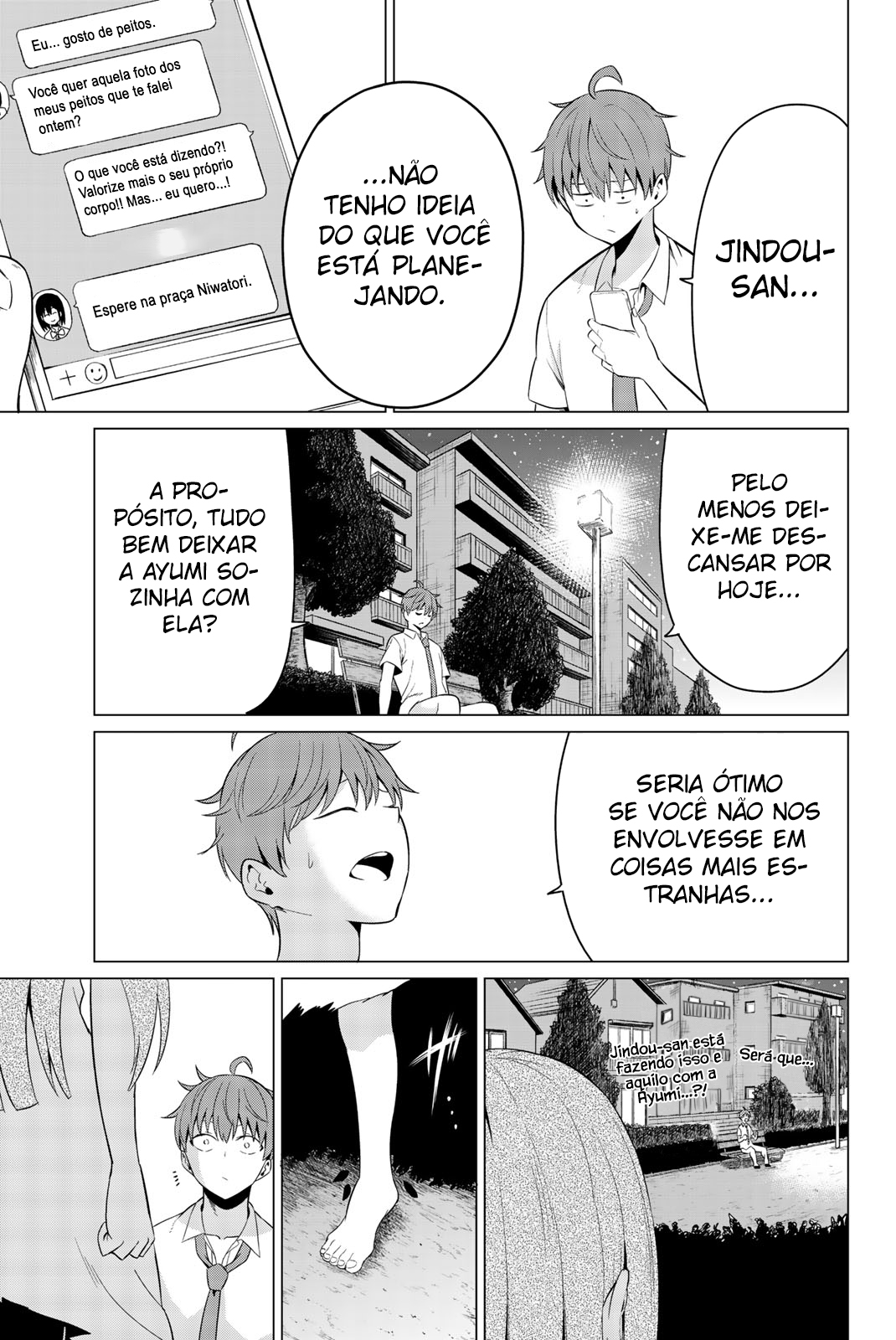 Sekai ka Kanojo ka Erabenai Capítulo 1