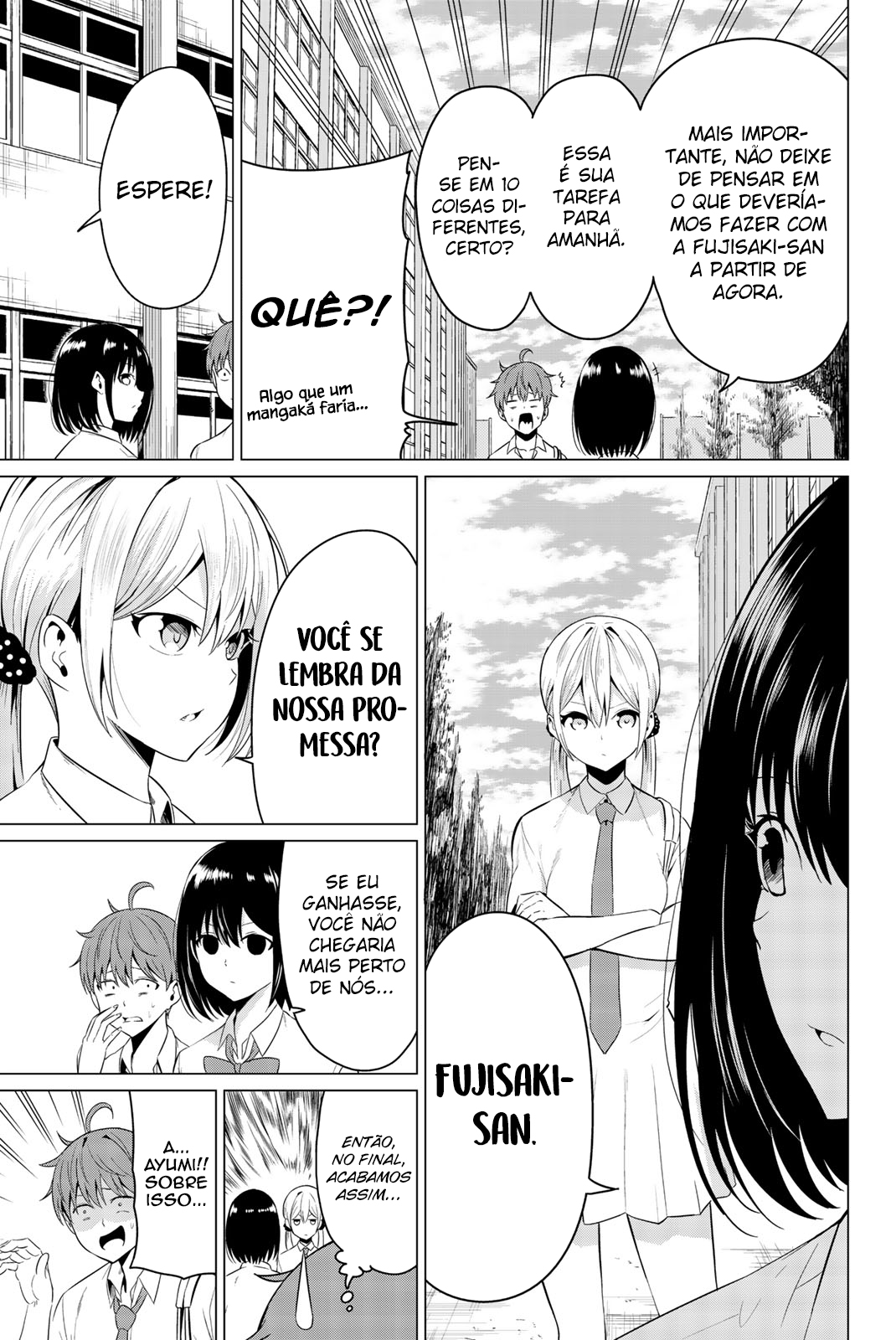 Sekai ka Kanojo ka Erabenai Capítulo 1
