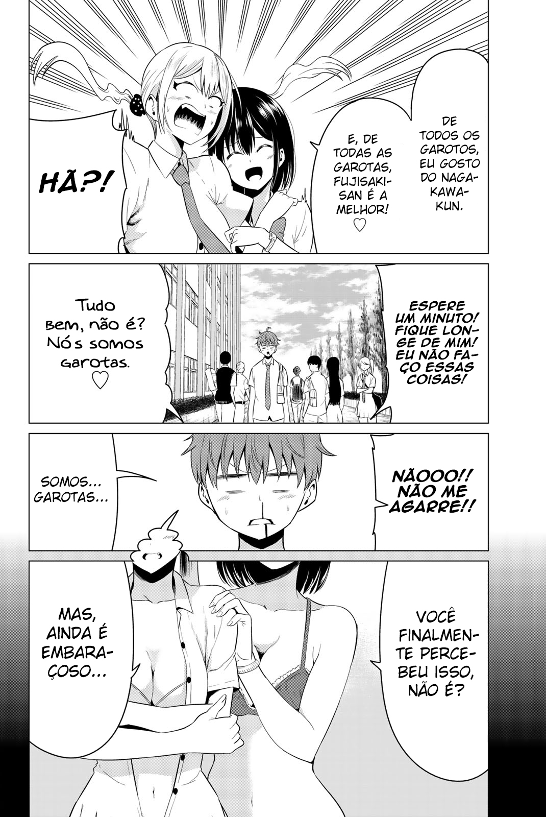 Sekai ka Kanojo ka Erabenai Capítulo 1