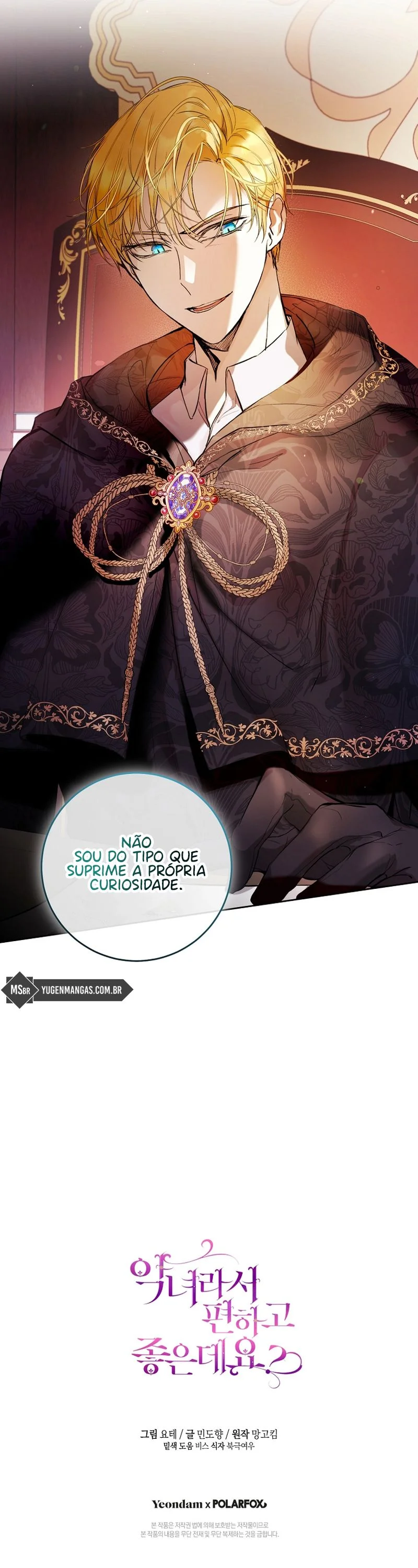 Ser Uma Vilã Não É Muito Melhor? Capítulo 1