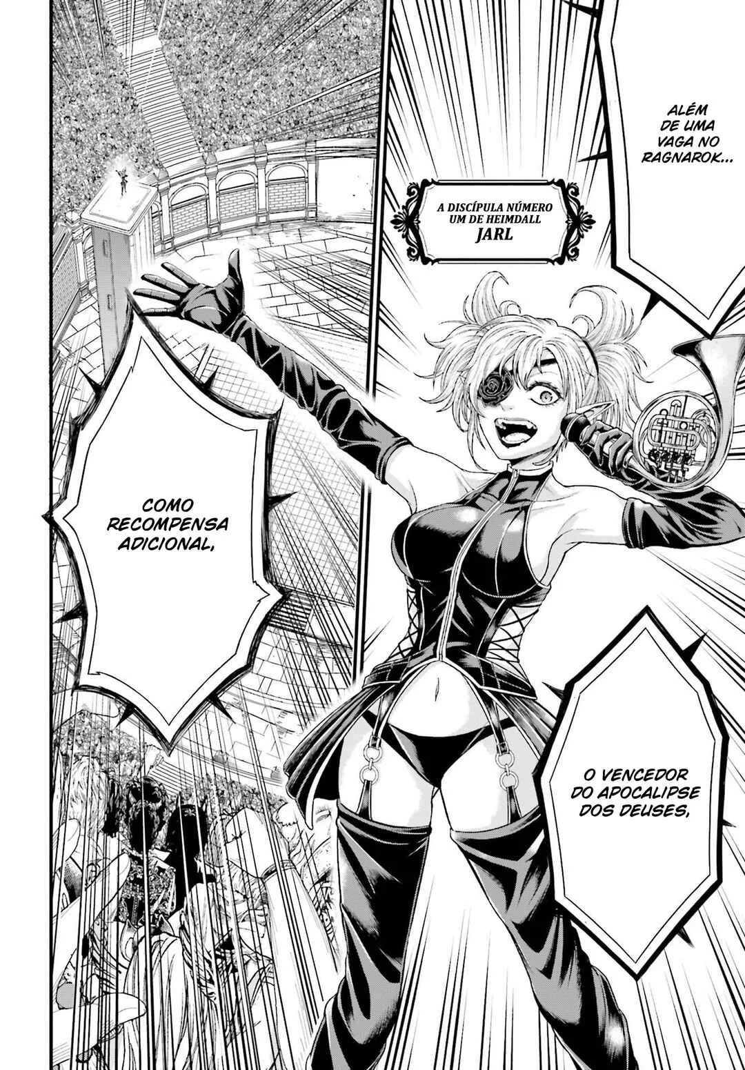 Shuumatsu no Valkyrie Kinden – Kamigami no Apocalypse Capítulo 1 – Guerra do Apocalipse