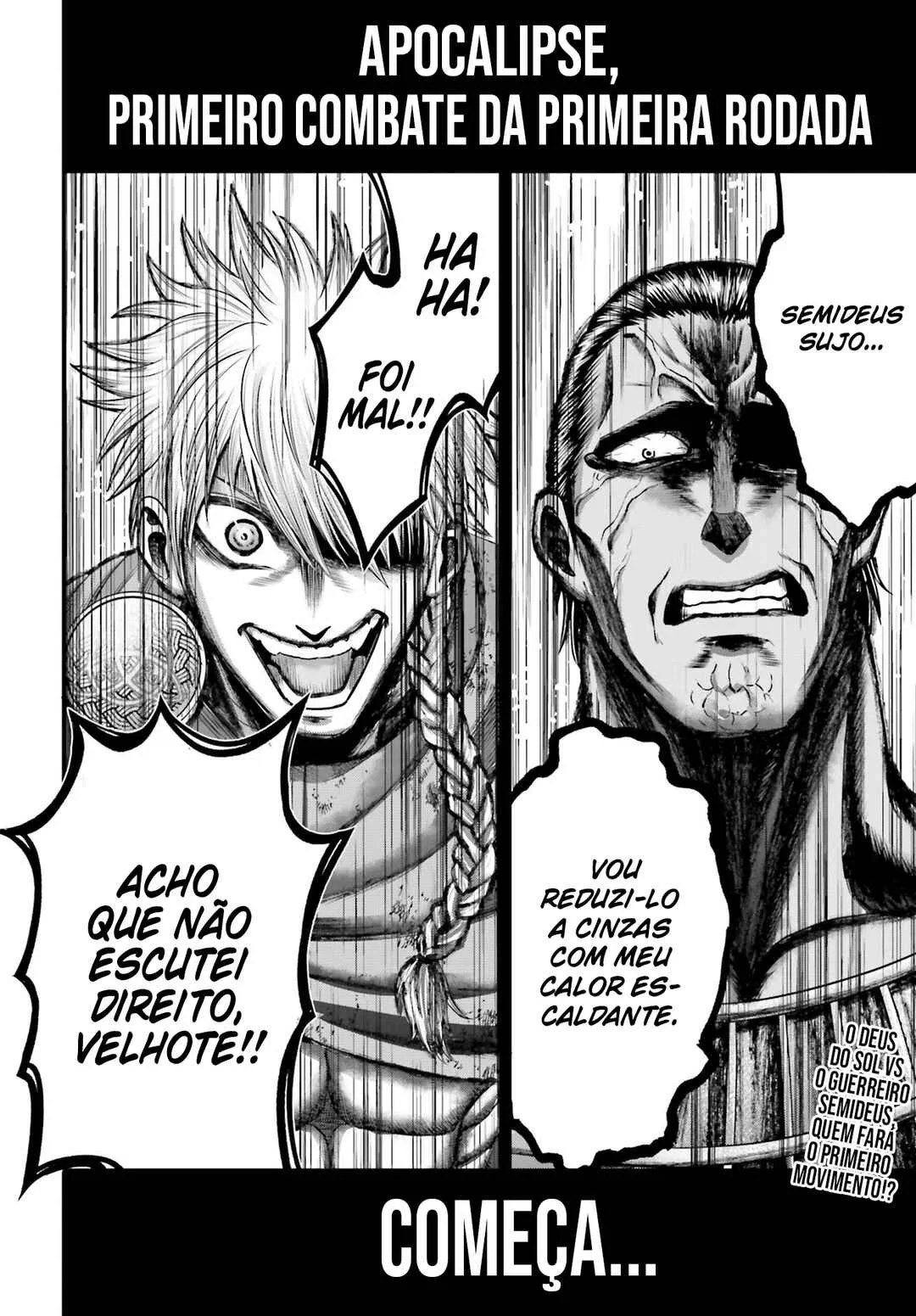 Shuumatsu no Valkyrie Kinden – Kamigami no Apocalypse Capítulo 1 – Guerra do Apocalipse