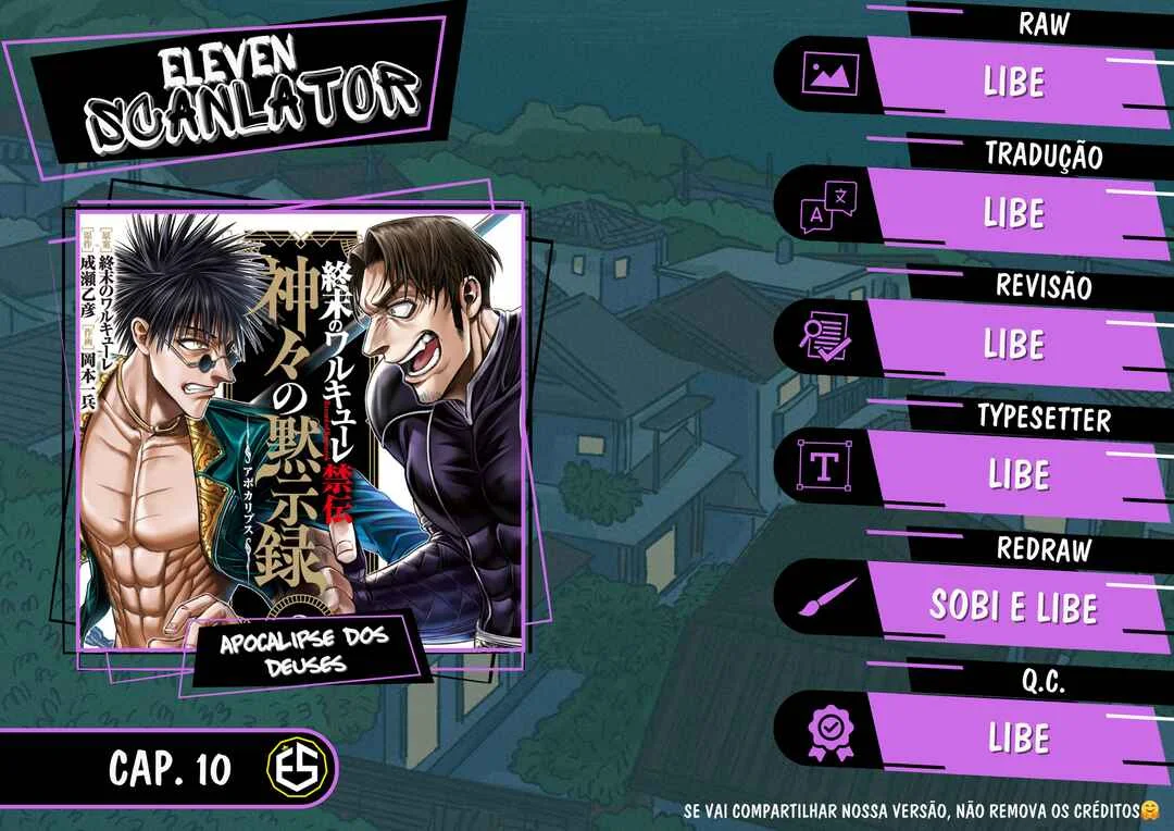 Shuumatsu no Valkyrie Kinden – Kamigami no Apocalypse Capítulo 1 – Guerra do Apocalipse