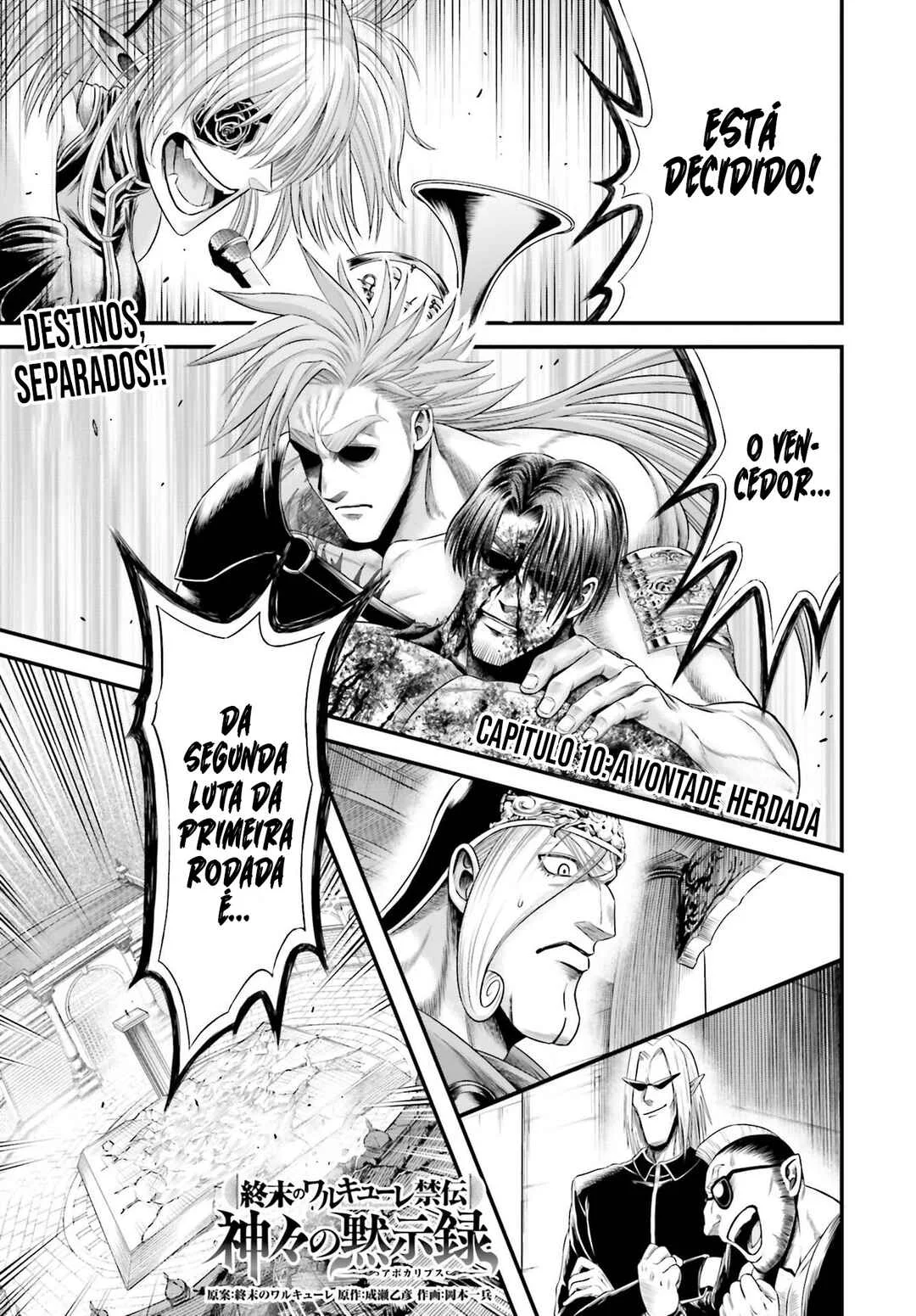 Shuumatsu no Valkyrie Kinden – Kamigami no Apocalypse Capítulo 1 – Guerra do Apocalipse