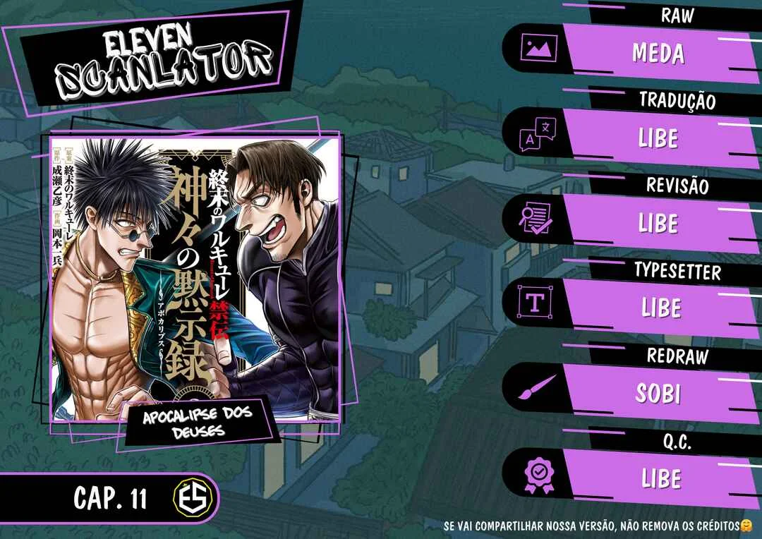 Shuumatsu no Valkyrie Kinden – Kamigami no Apocalypse Capítulo 1 – Guerra do Apocalipse