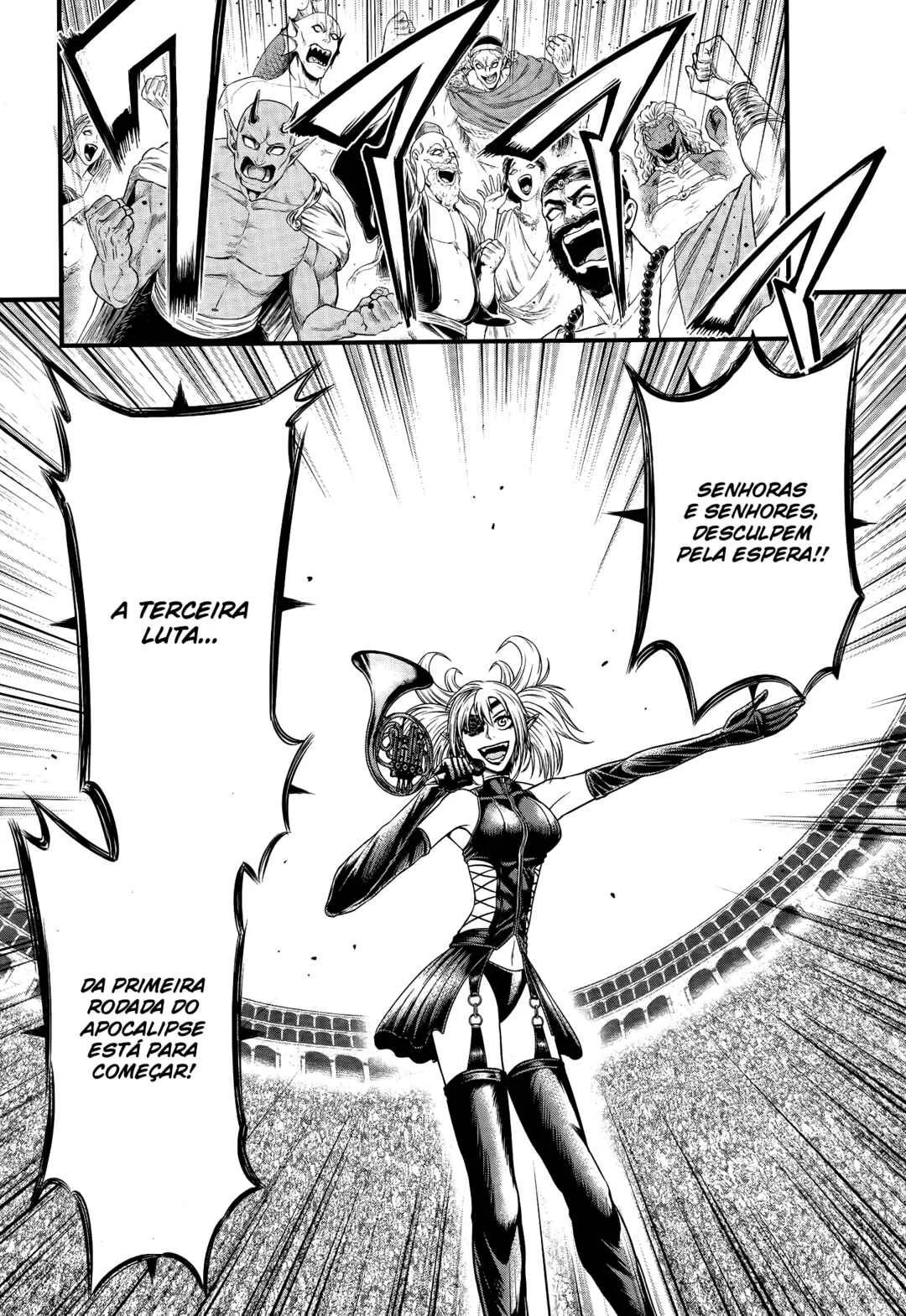 Shuumatsu no Valkyrie Kinden – Kamigami no Apocalypse Capítulo 1 – Guerra do Apocalipse