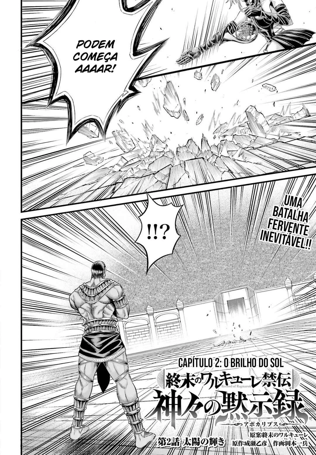Shuumatsu no Valkyrie Kinden – Kamigami no Apocalypse Capítulo 1 – Guerra do Apocalipse