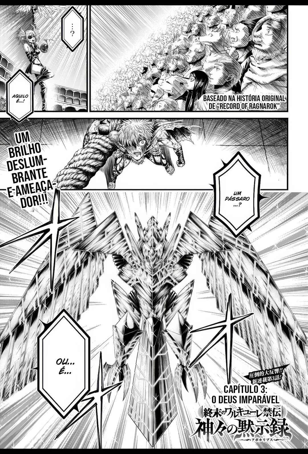 Shuumatsu no Valkyrie Kinden – Kamigami no Apocalypse Capítulo 1 – Guerra do Apocalipse