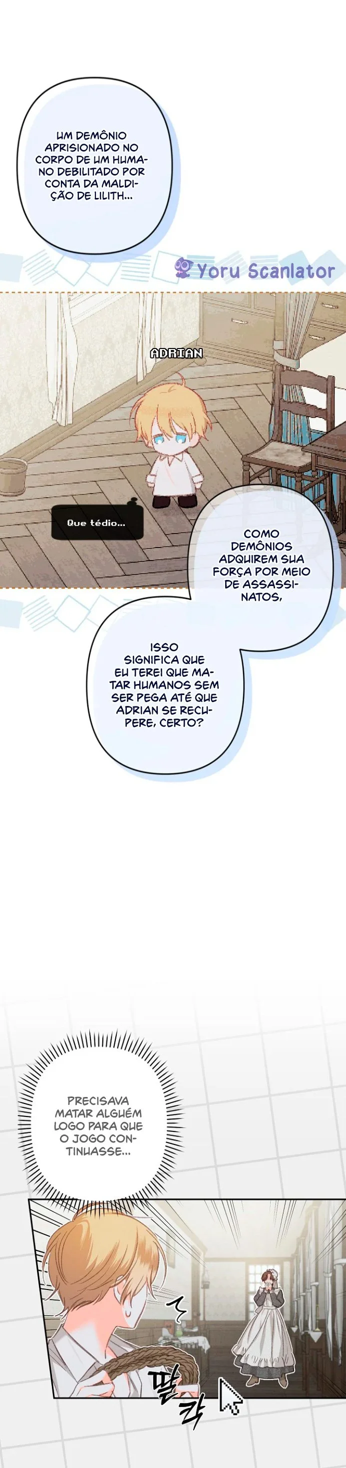 Sobrevivendo Como Uma Empregada Em Um Jogo De Terror Capítulo 1