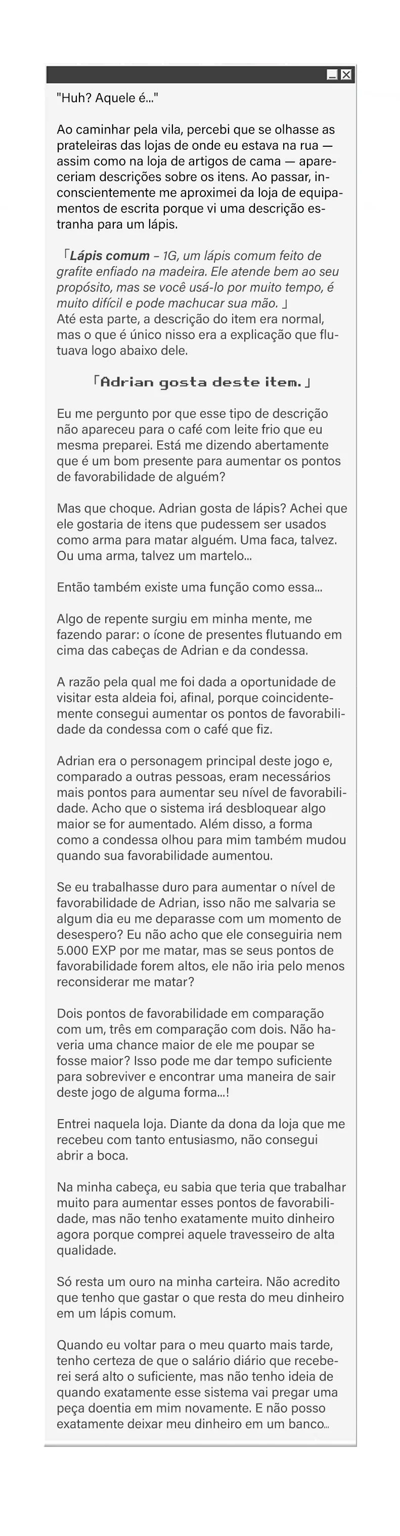 Sobrevivendo Como Uma Empregada Em Um Jogo De Terror Capítulo 1