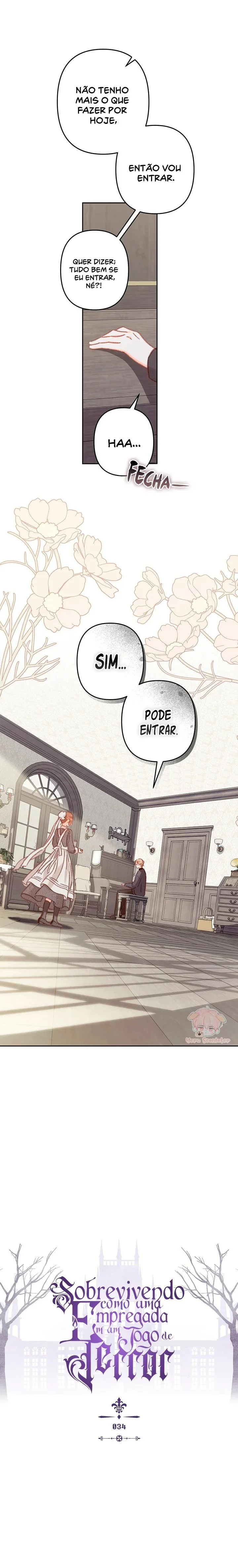 Sobrevivendo Como Uma Empregada Em Um Jogo De Terror Capítulo 1