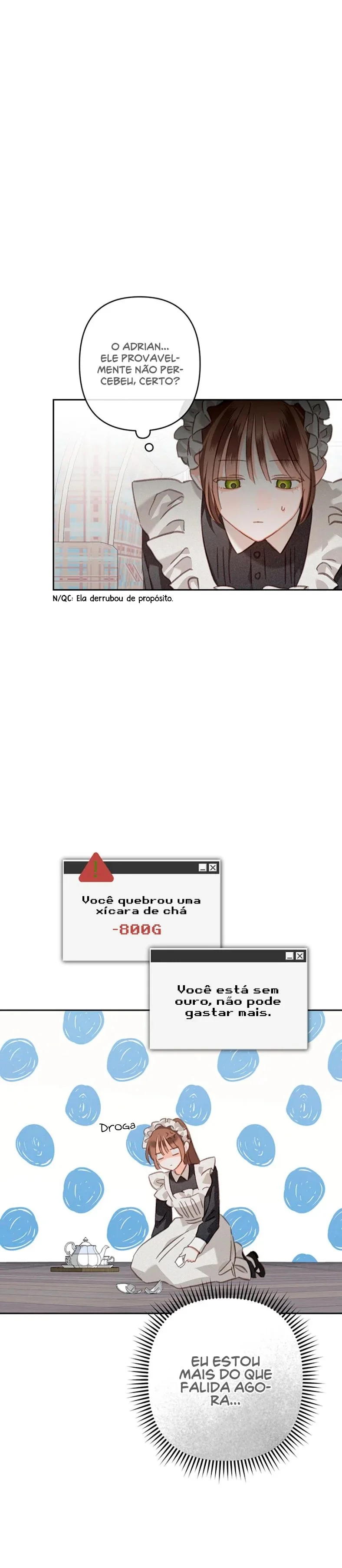 Sobrevivendo Como Uma Empregada Em Um Jogo De Terror Capítulo 1
