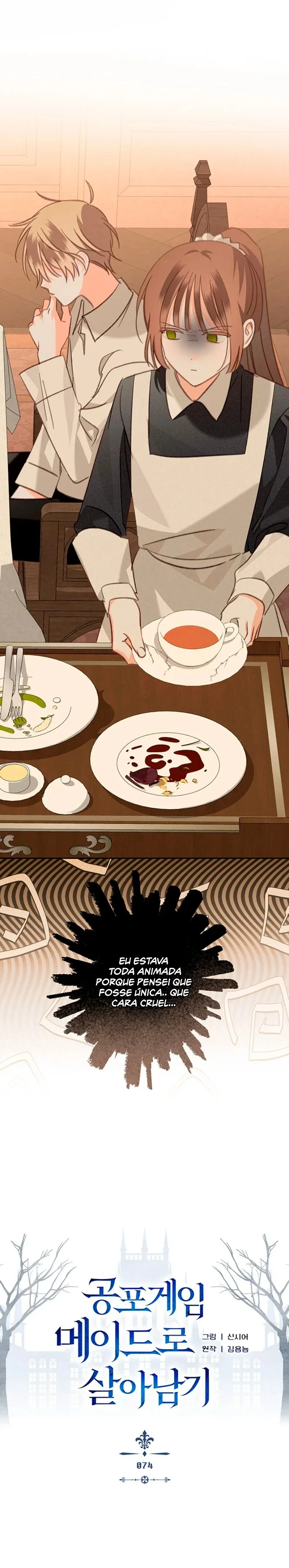 Sobrevivendo Como Uma Empregada Em Um Jogo De Terror Capítulo 1