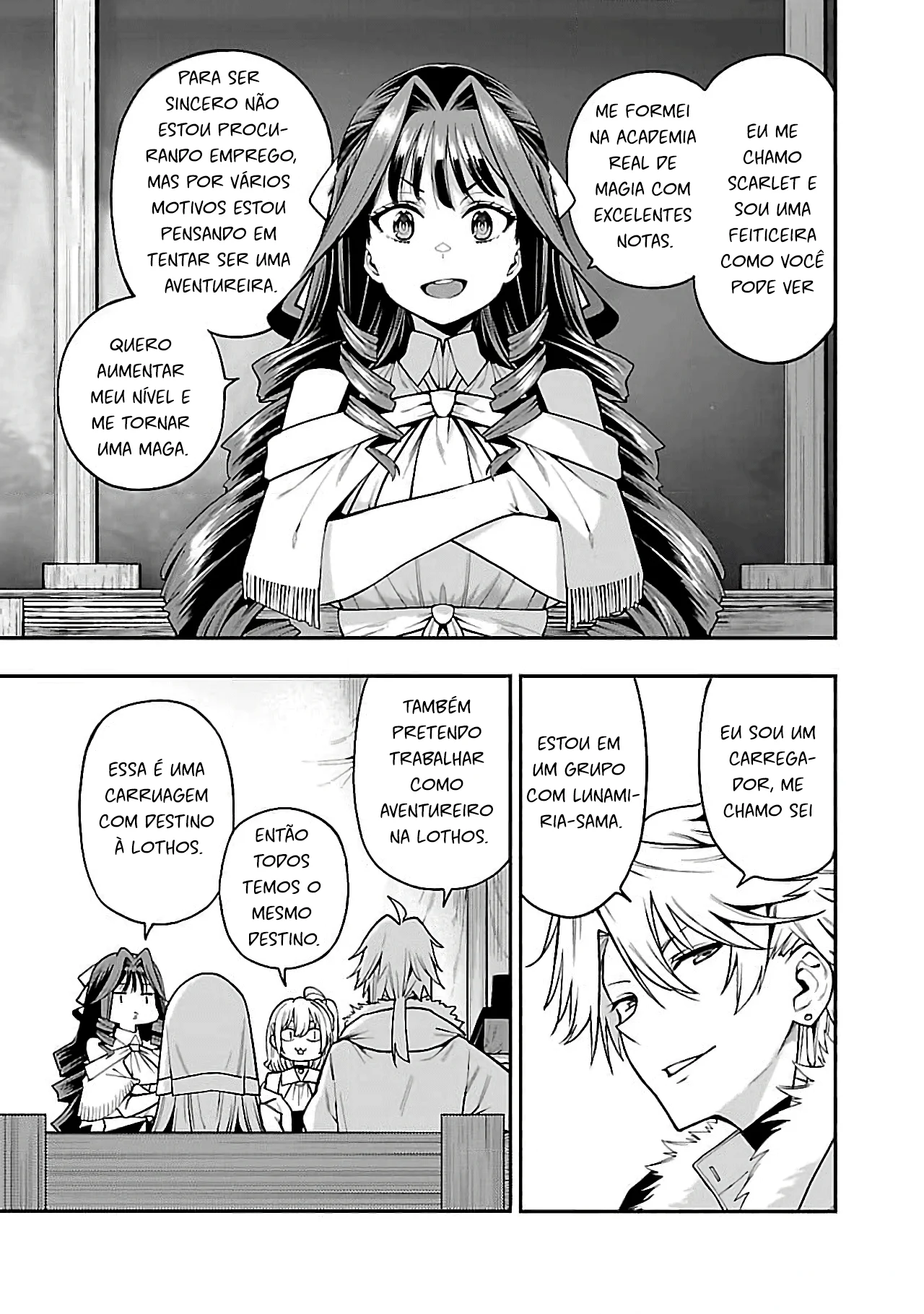 Tensei Nihakobinin no Isekai Kouryakuhou Capítulo 1