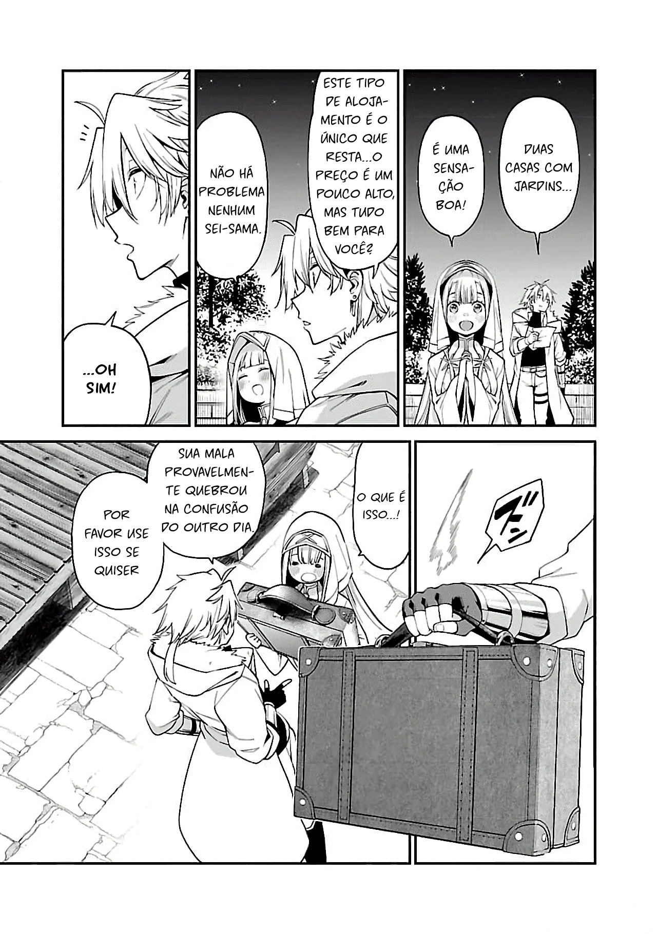 Tensei Nihakobinin no Isekai Kouryakuhou Capítulo 1