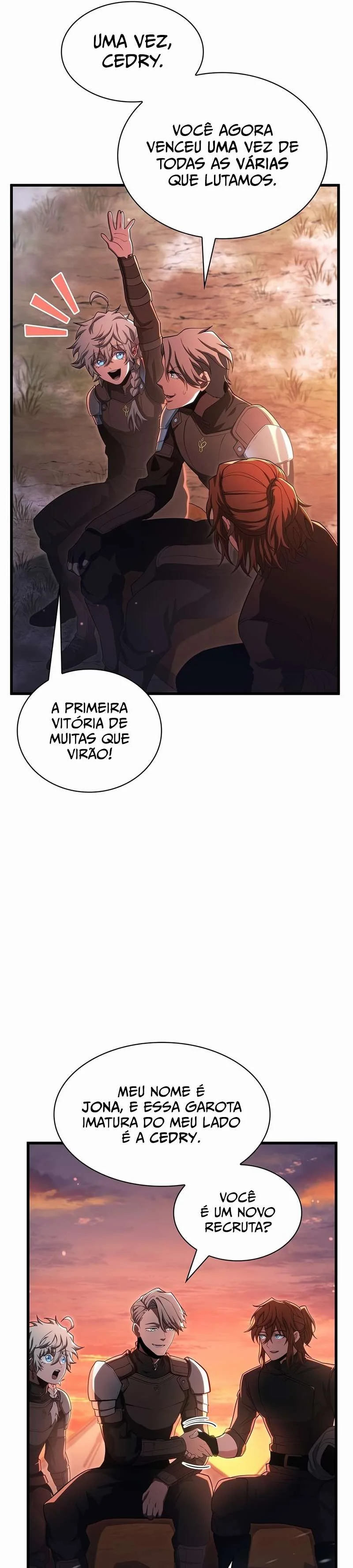 The Beginning After The End Capítulo 1 – O Fim do Tunel