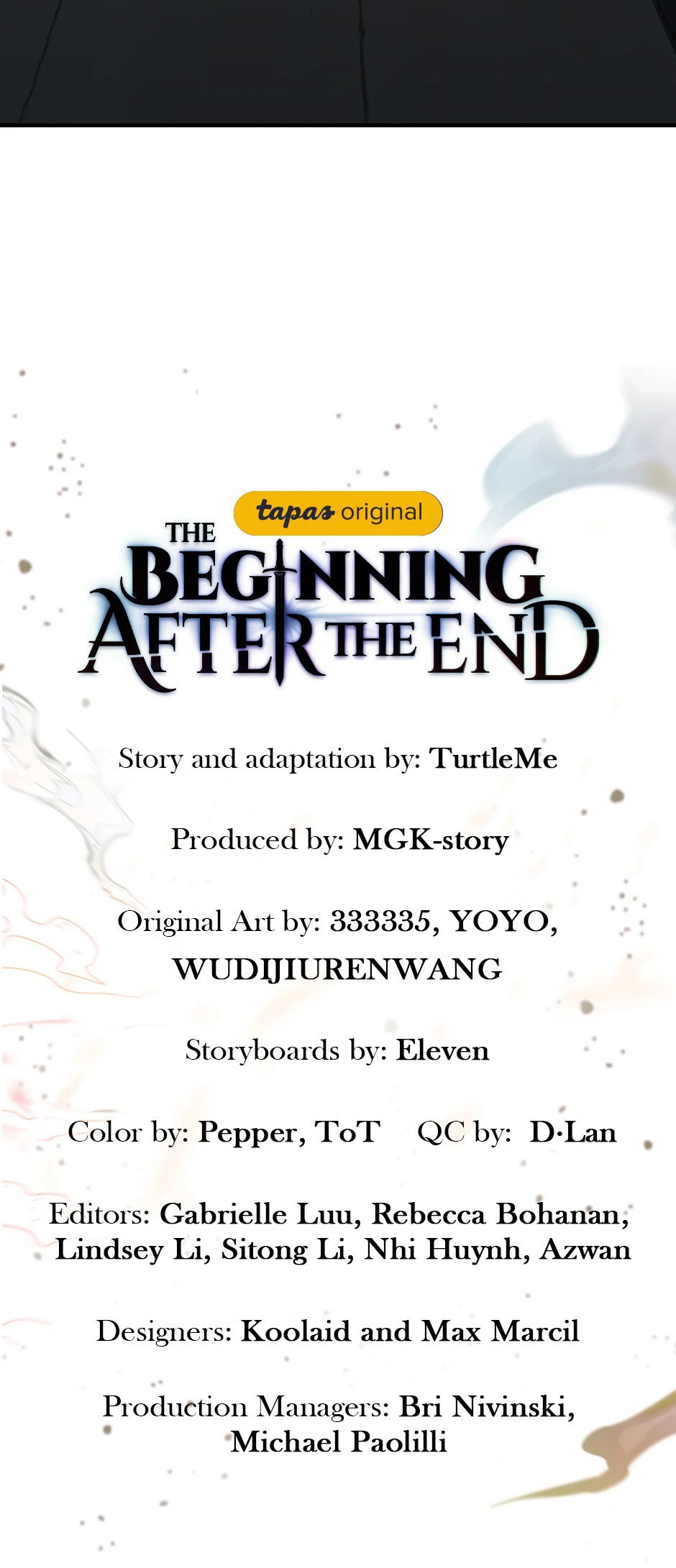 The Beginning After The End Capítulo 1 – O Fim do Tunel