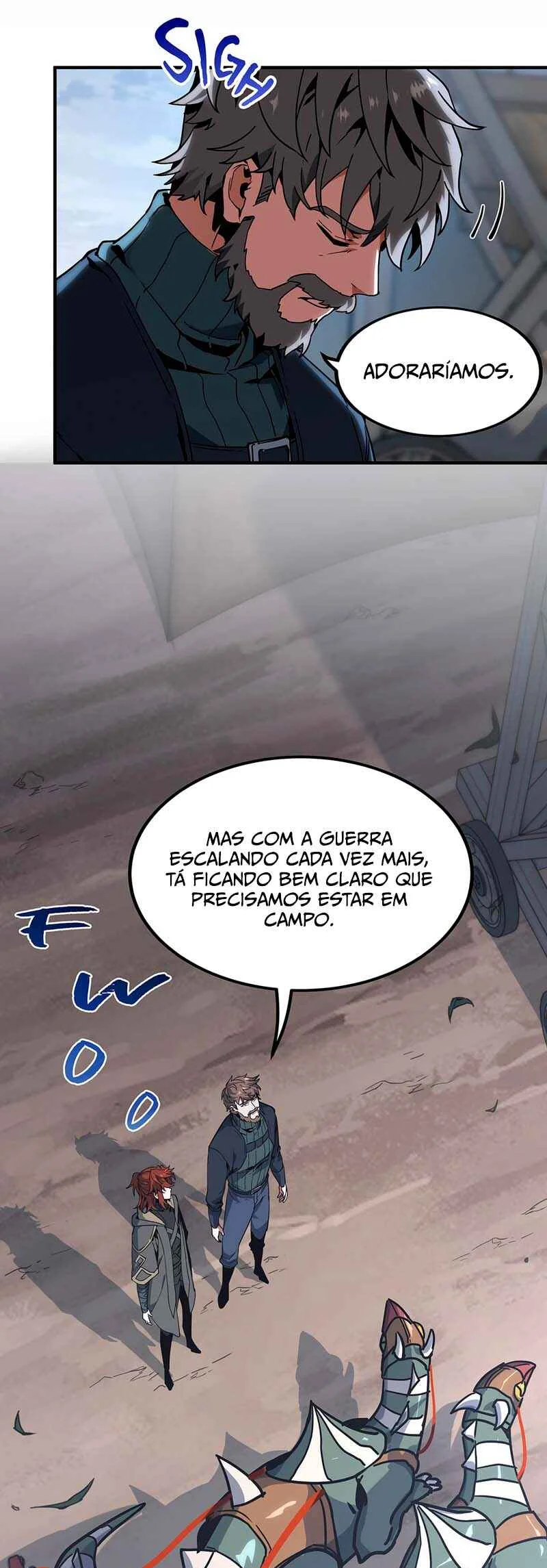 The Beginning After The End Capítulo 1 – O Fim do Tunel