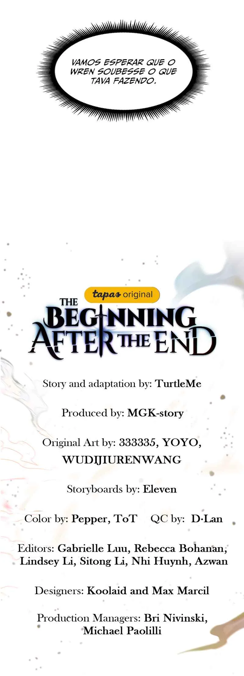 The Beginning After The End Capítulo 1 – O Fim do Tunel