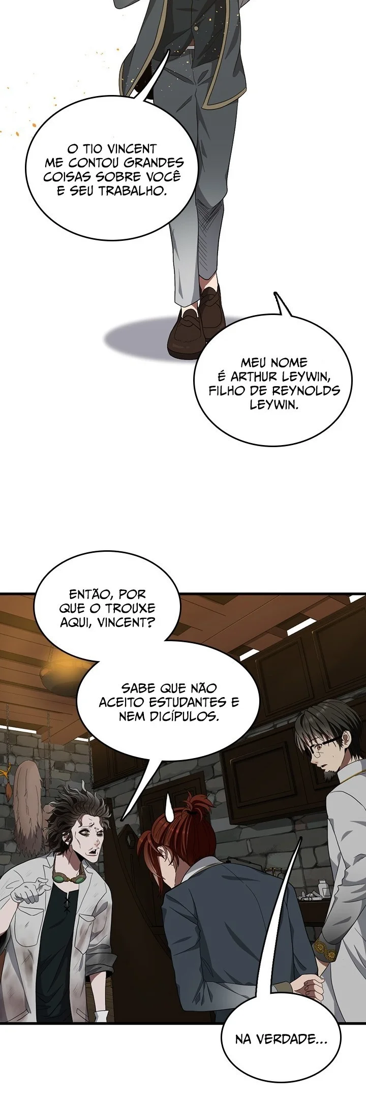 The Beginning After The End Capítulo 1 – O Fim do Tunel