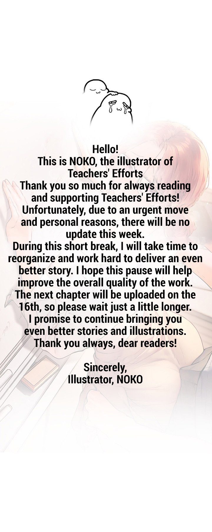 The Teachers’ Efforts Chapter 44