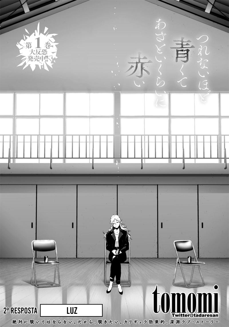 Tsurenai Hodo Aokute Azatoi Kurai ni Akai Capítulo 1