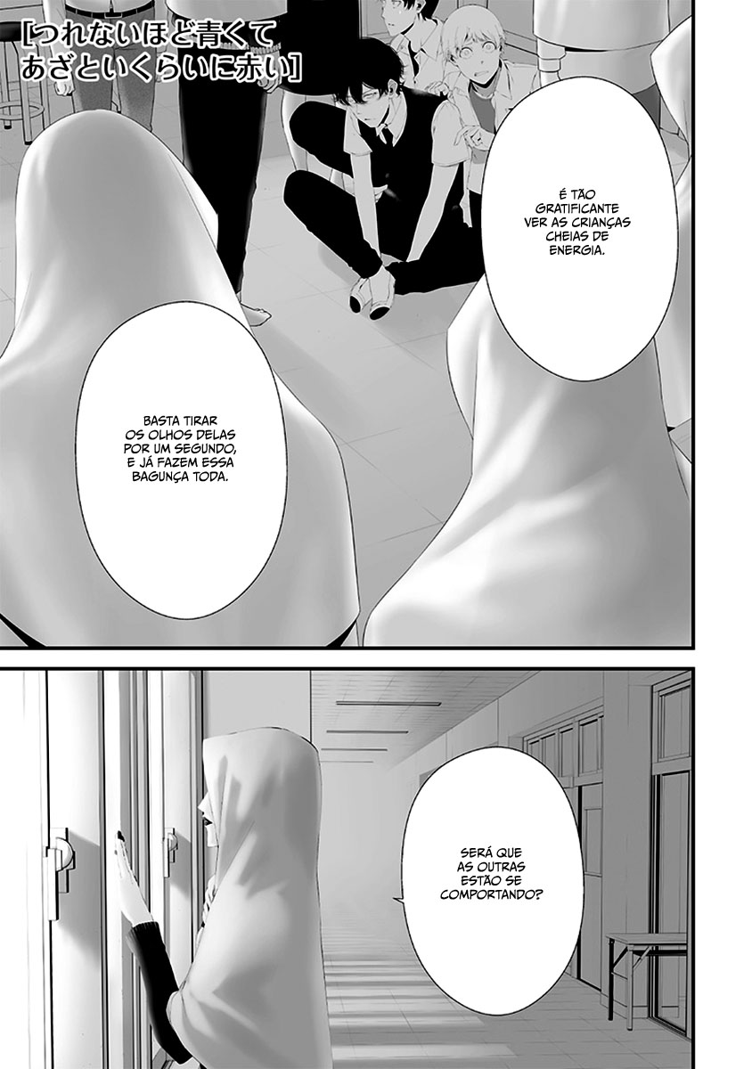 Tsurenai Hodo Aokute Azatoi Kurai ni Akai Capítulo 1