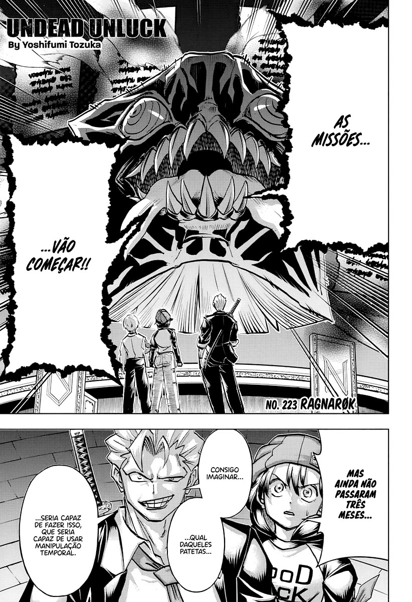 Undead Unluck Capítulo 1