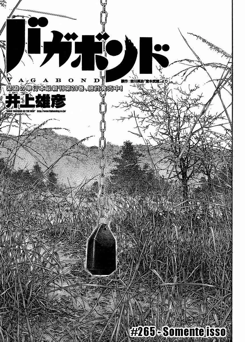 Vagabond Capítulo 1 – Shimen Takezo