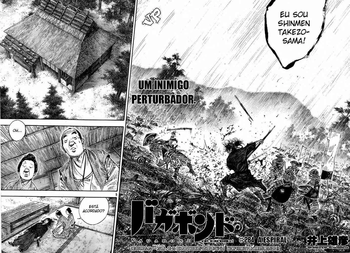 Vagabond Capítulo 1 – Shimen Takezo
