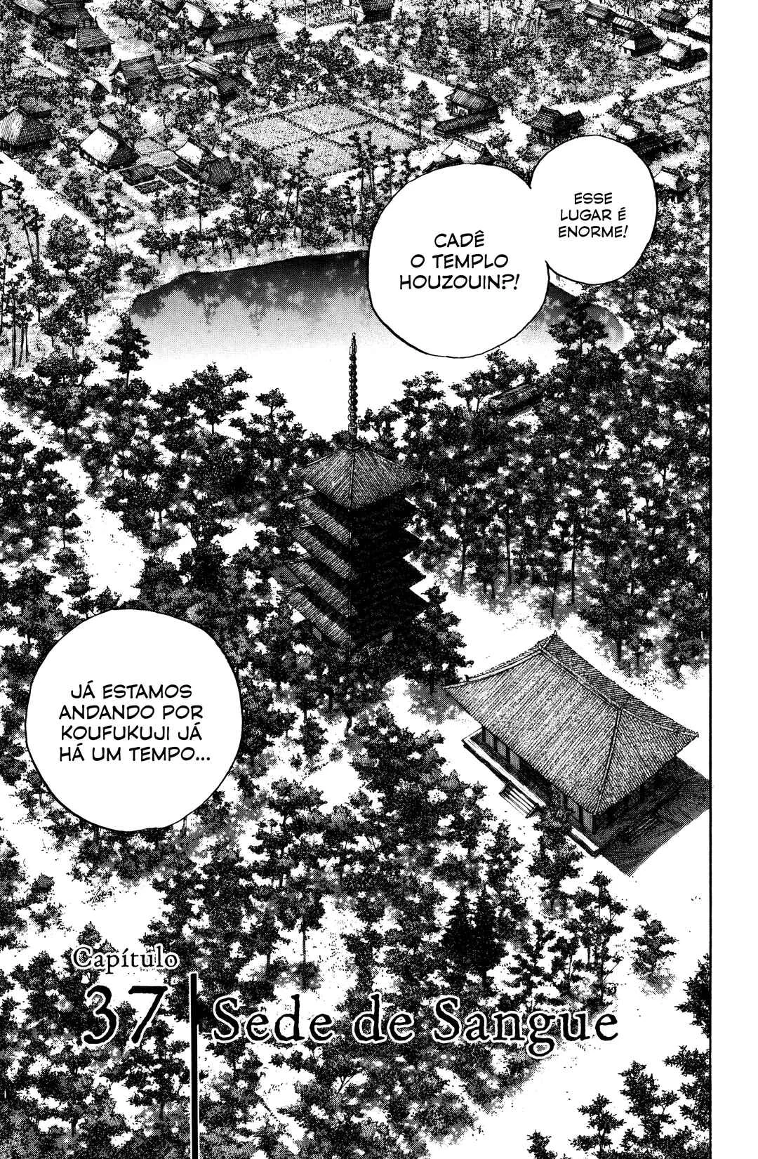 Vagabond Capítulo 1 – Shimen Takezo