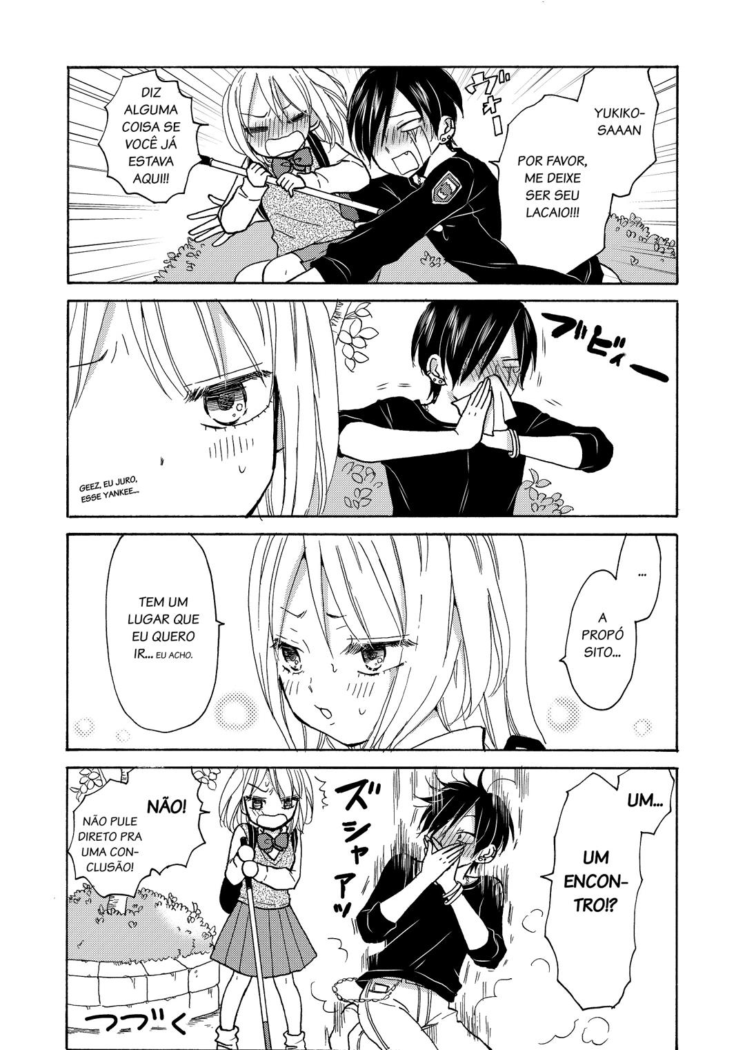 Yankee-kun to Hakujou Gaaru Capítulo 1