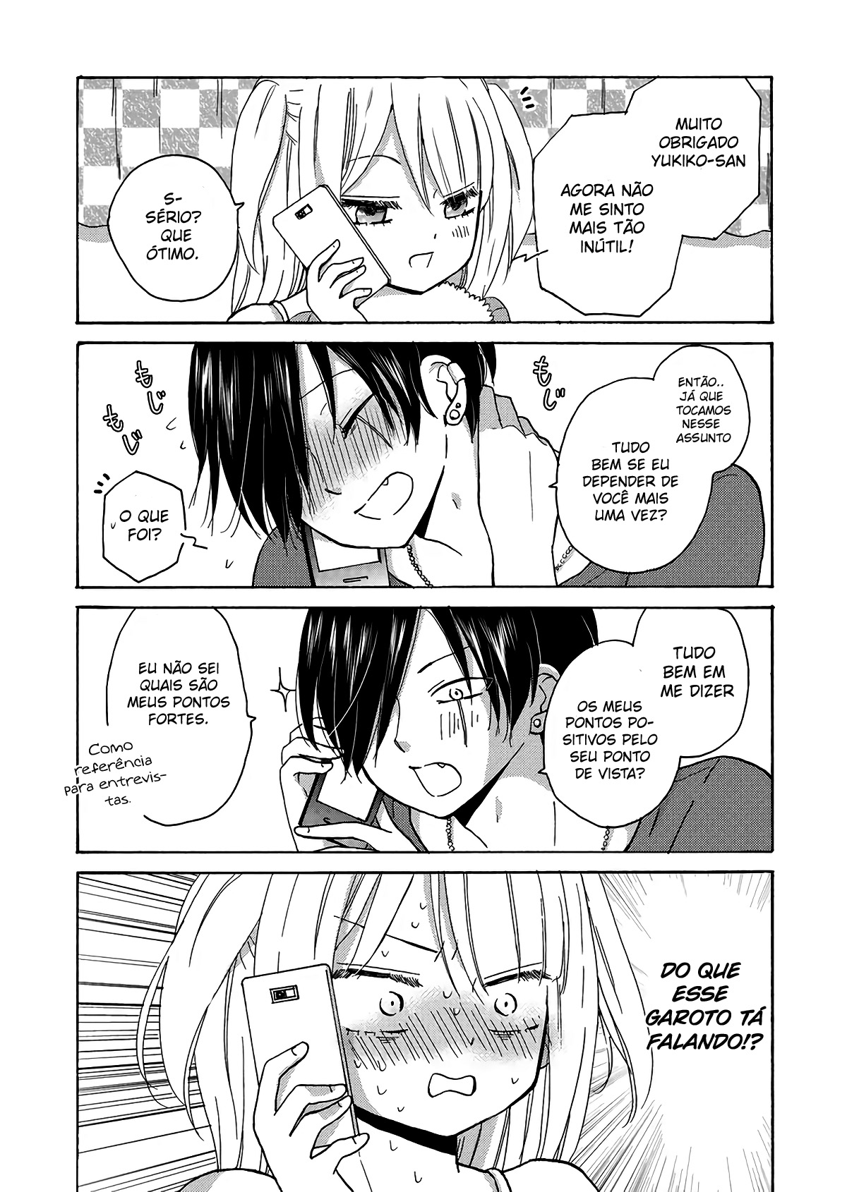 Yankee-kun to Hakujou Gaaru Capítulo 1