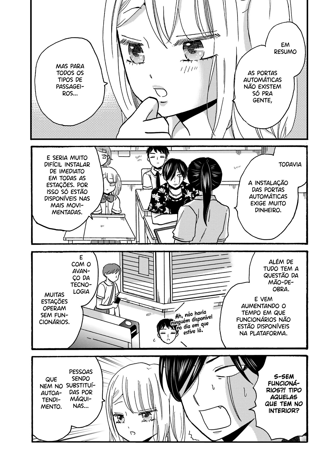 Yankee-kun to Hakujou Gaaru Capítulo 1