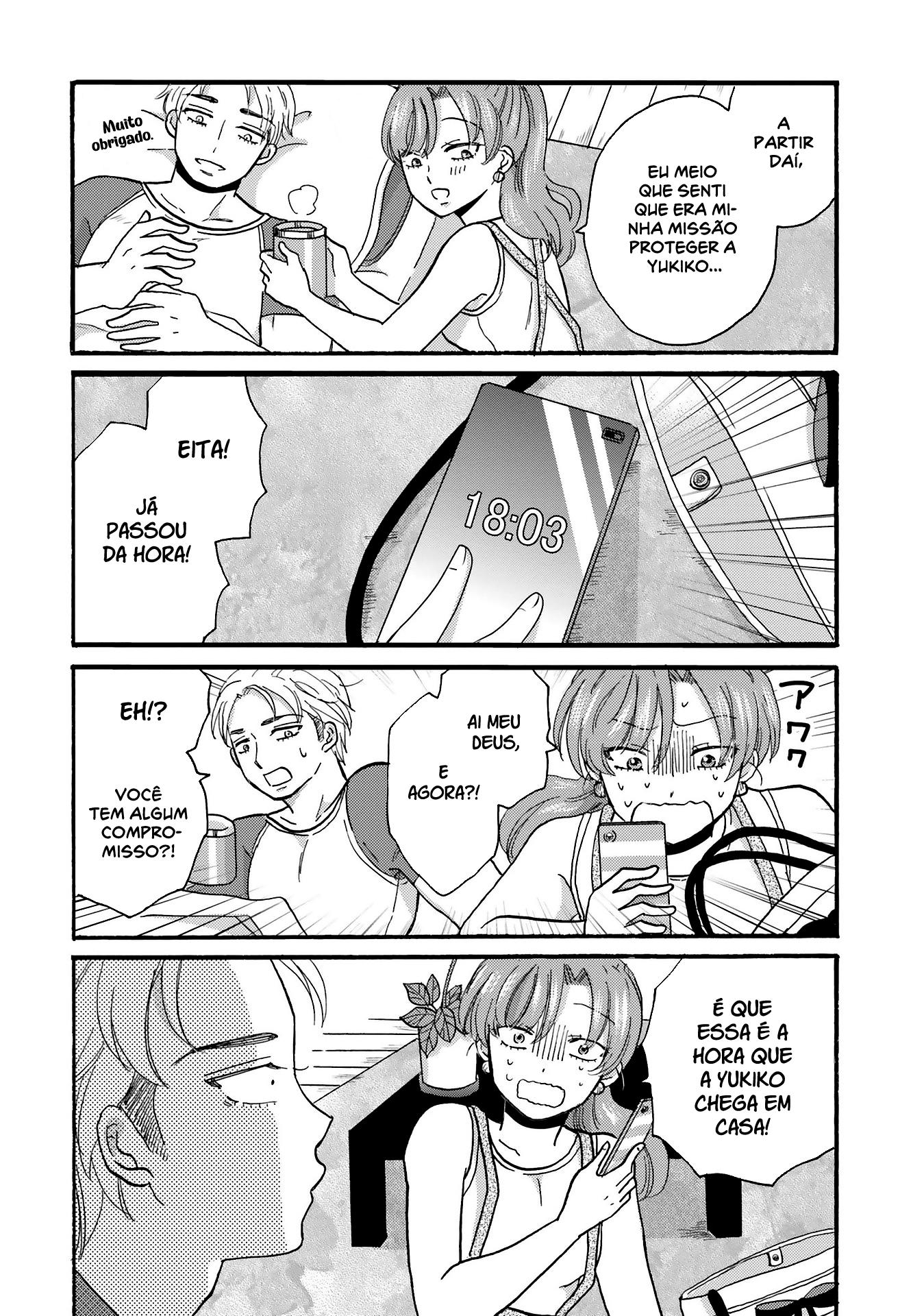 Yankee-kun to Hakujou Gaaru Capítulo 1