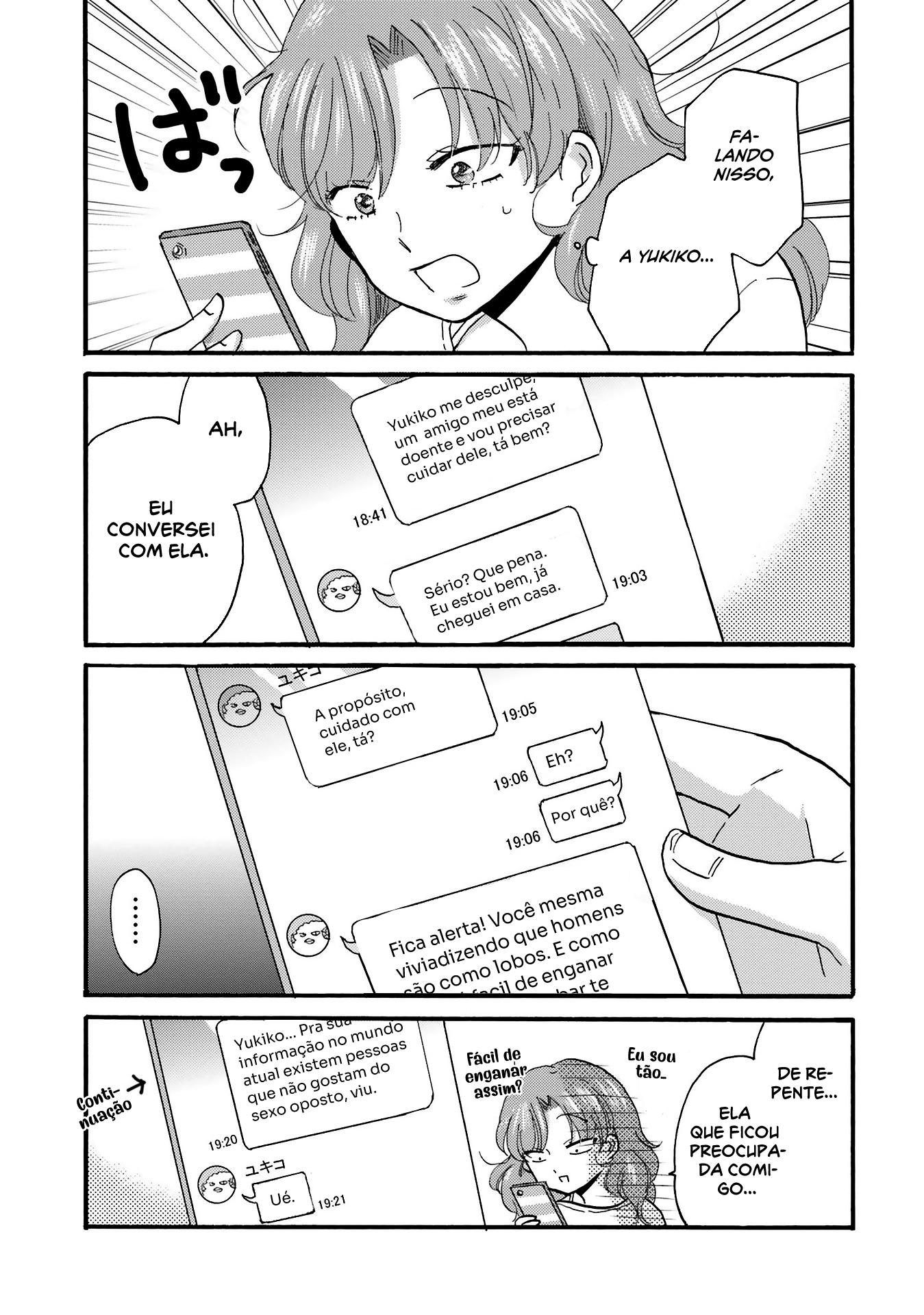 Yankee-kun to Hakujou Gaaru Capítulo 1