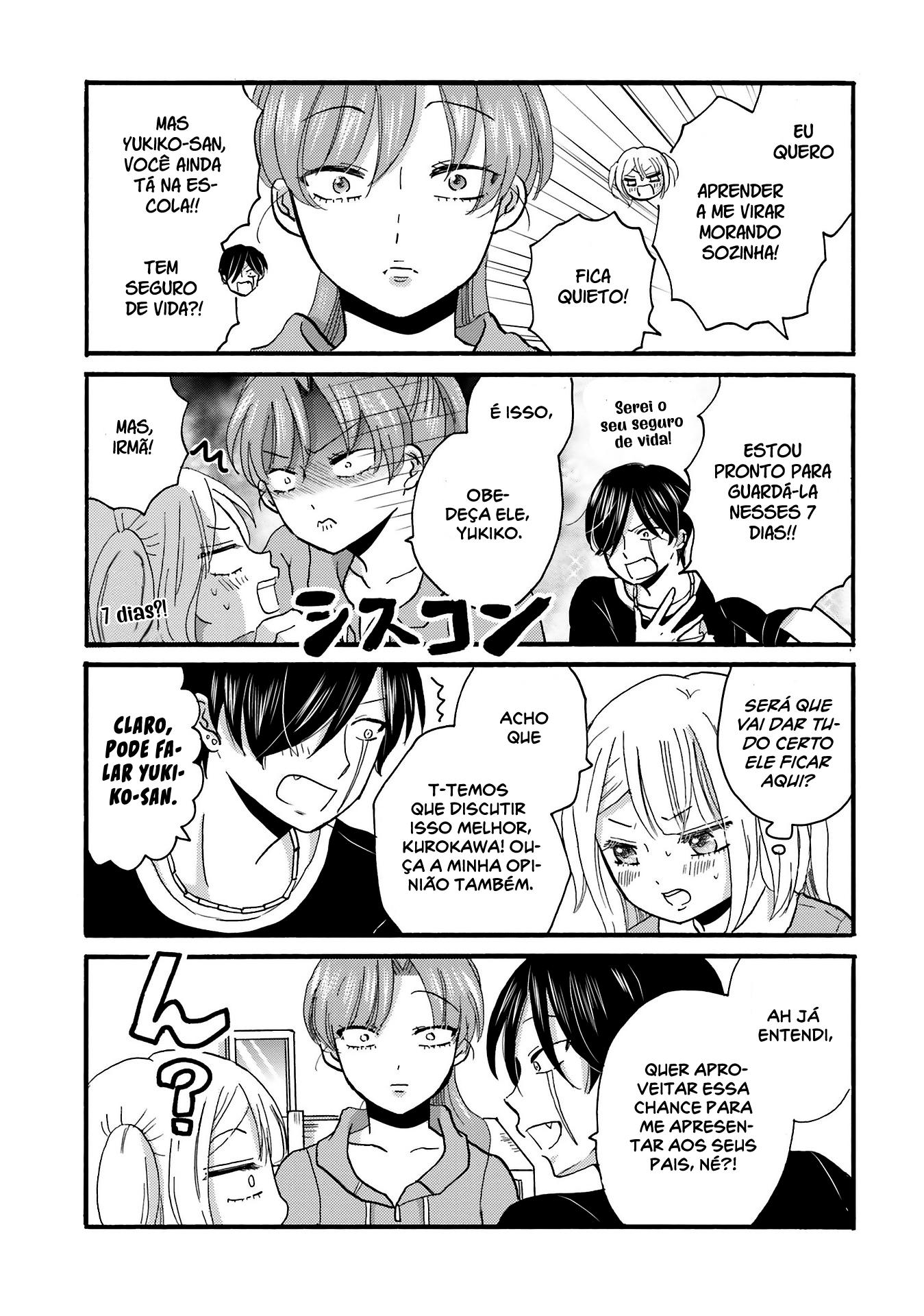 Yankee-kun to Hakujou Gaaru Capítulo 1