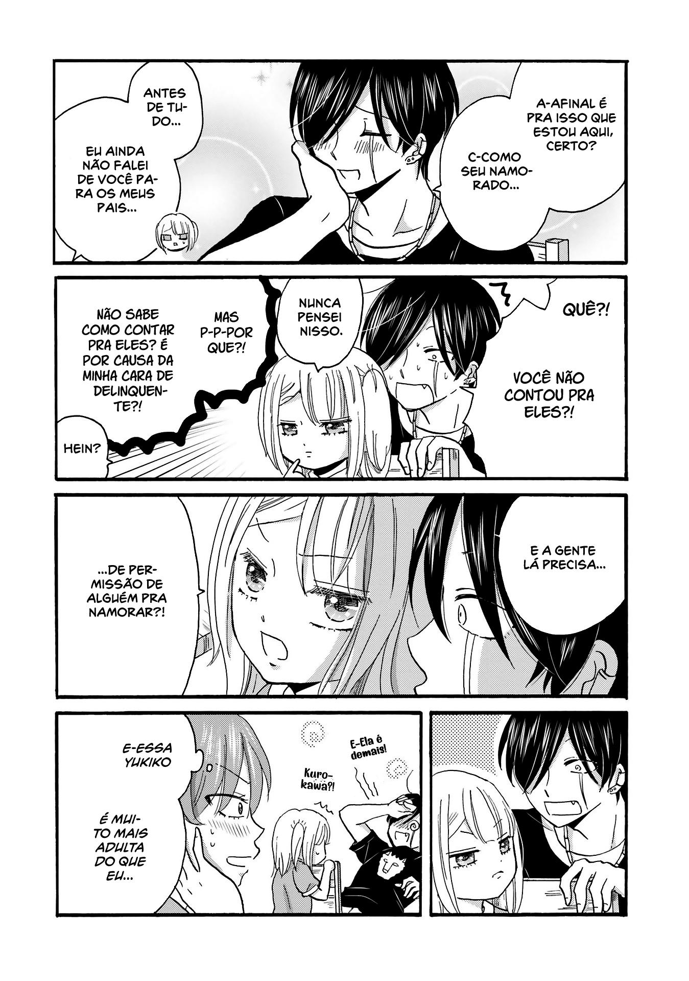 Yankee-kun to Hakujou Gaaru Capítulo 1