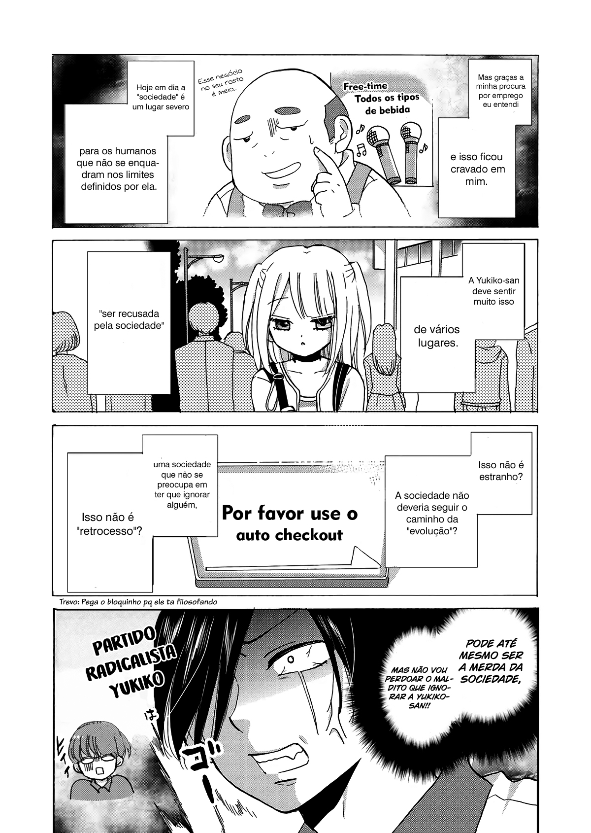 Yankee-kun to Hakujou Gaaru Capítulo 1