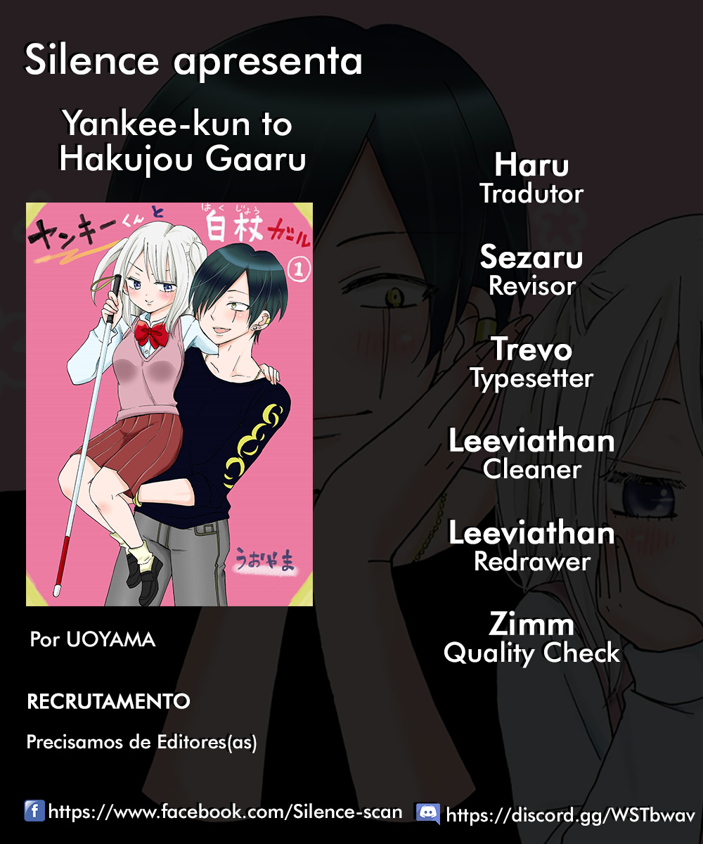 Yankee-kun to Hakujou Gaaru Capítulo 1