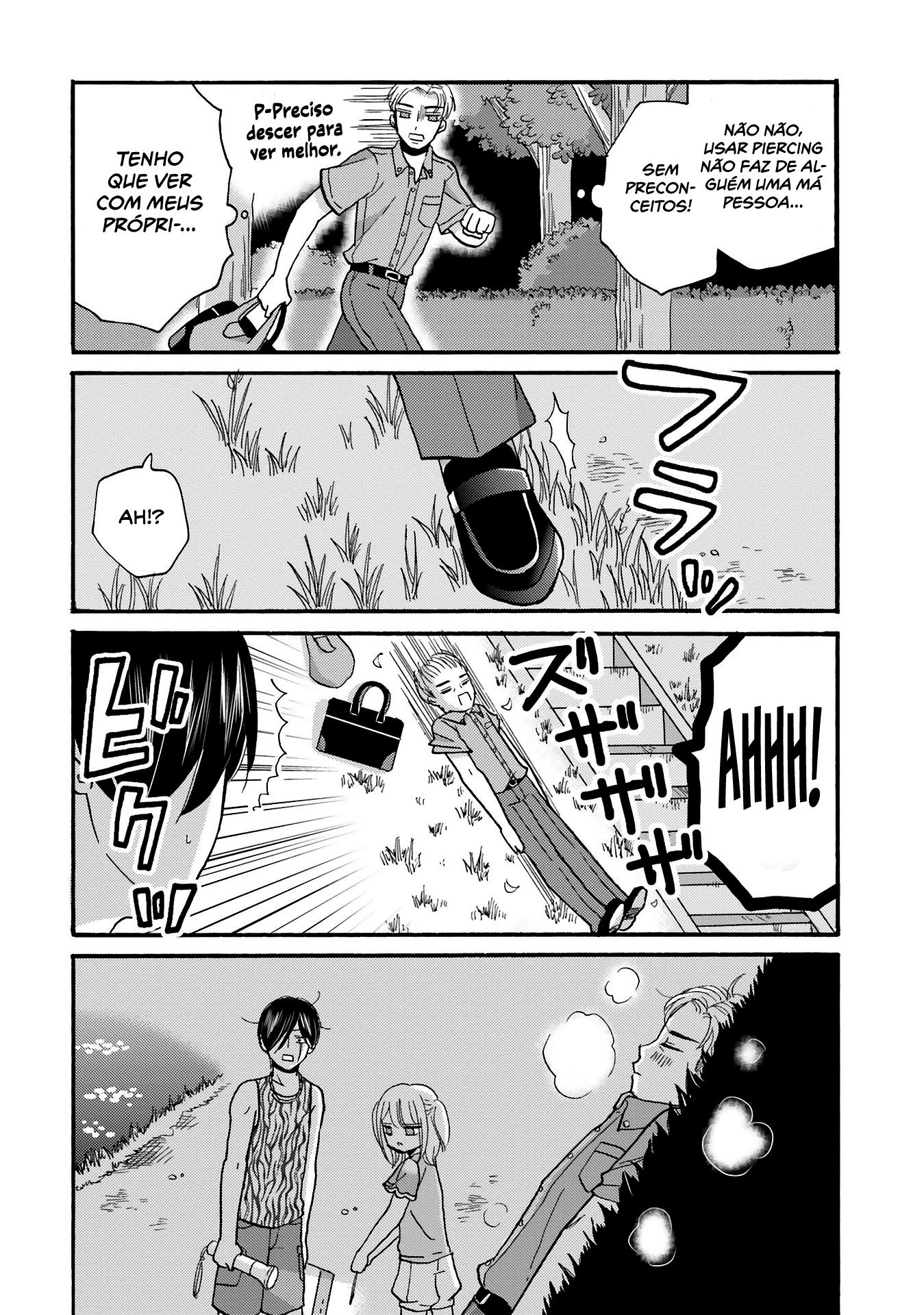 Yankee-kun to Hakujou Gaaru Capítulo 1