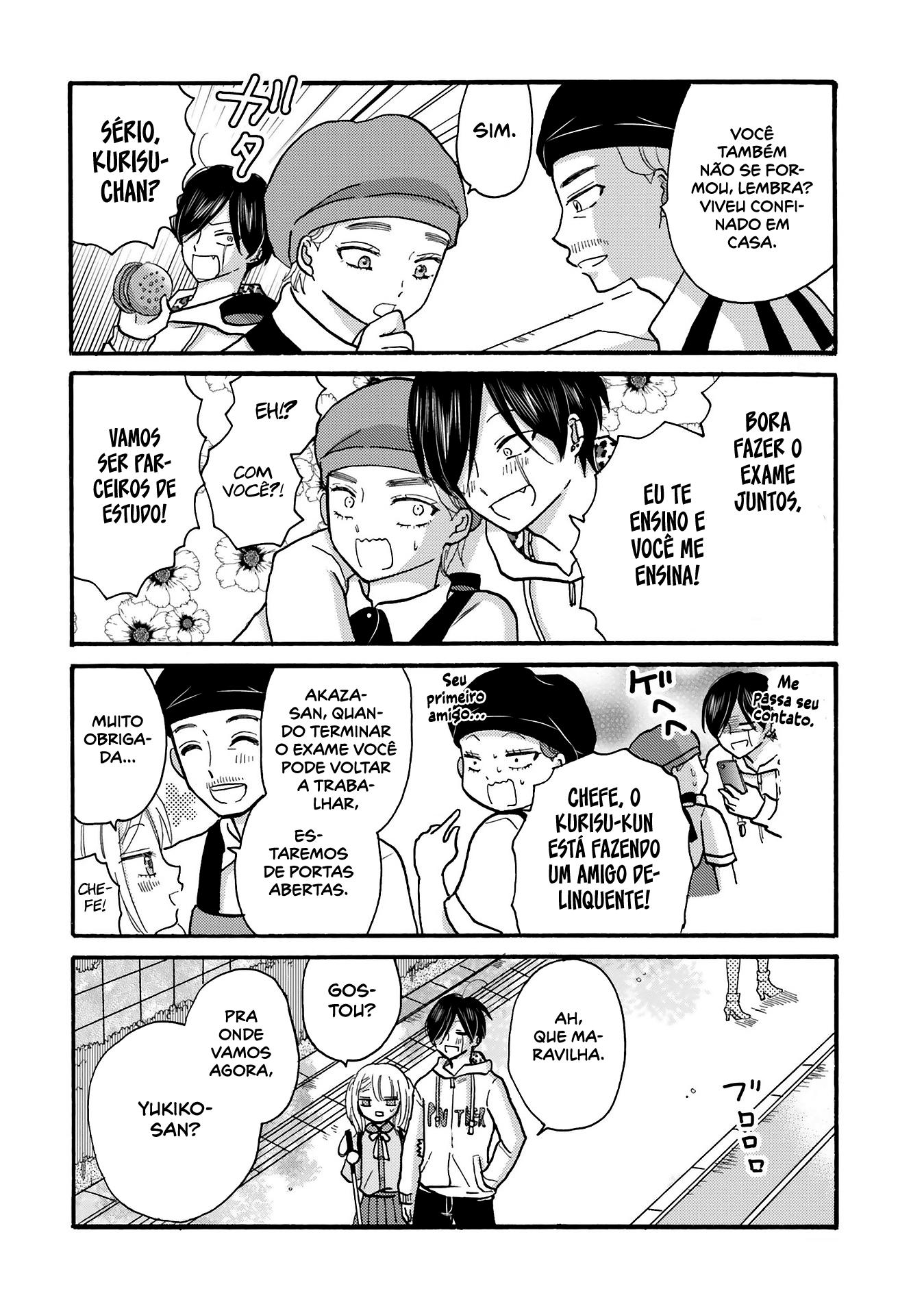 Yankee-kun to Hakujou Gaaru Capítulo 1