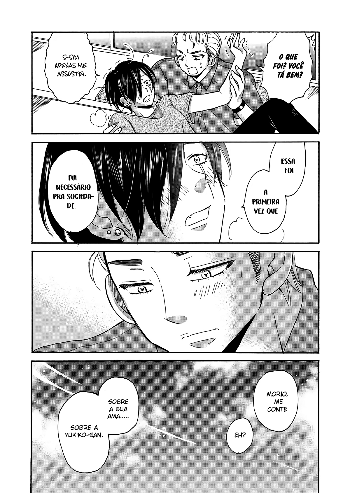Yankee-kun to Hakujou Gaaru Capítulo 1