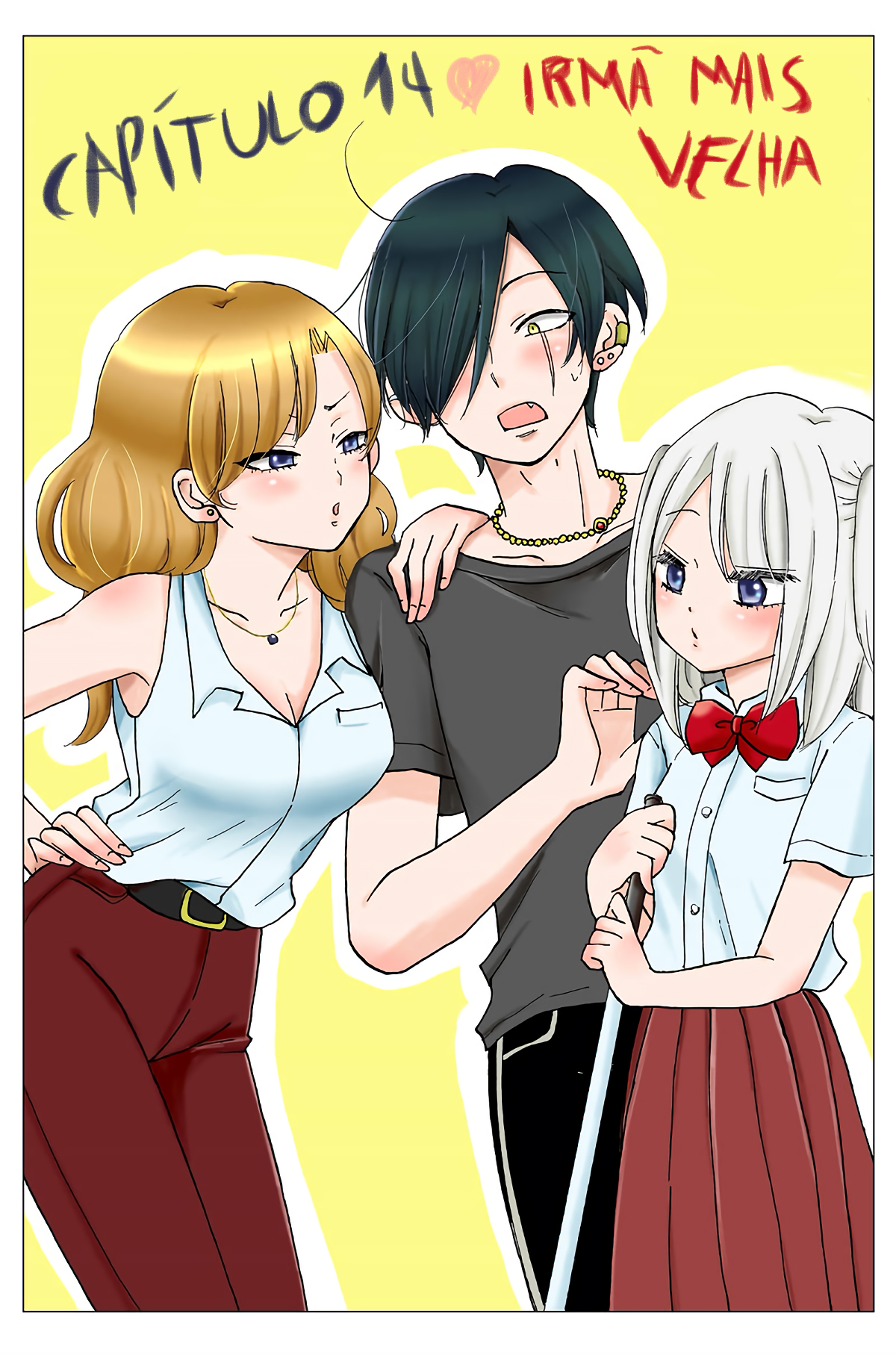 Yankee-kun to Hakujou Gaaru Capítulo 1
