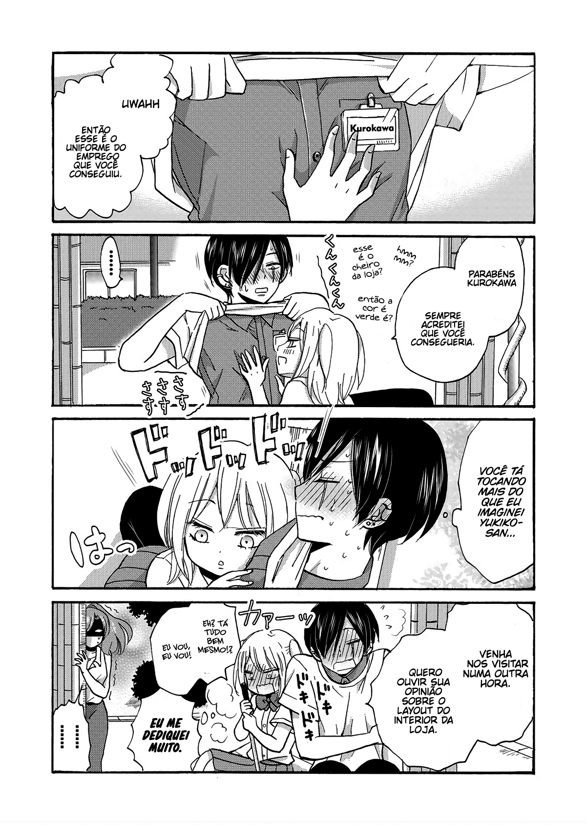 Yankee-kun to Hakujou Gaaru Capítulo 1