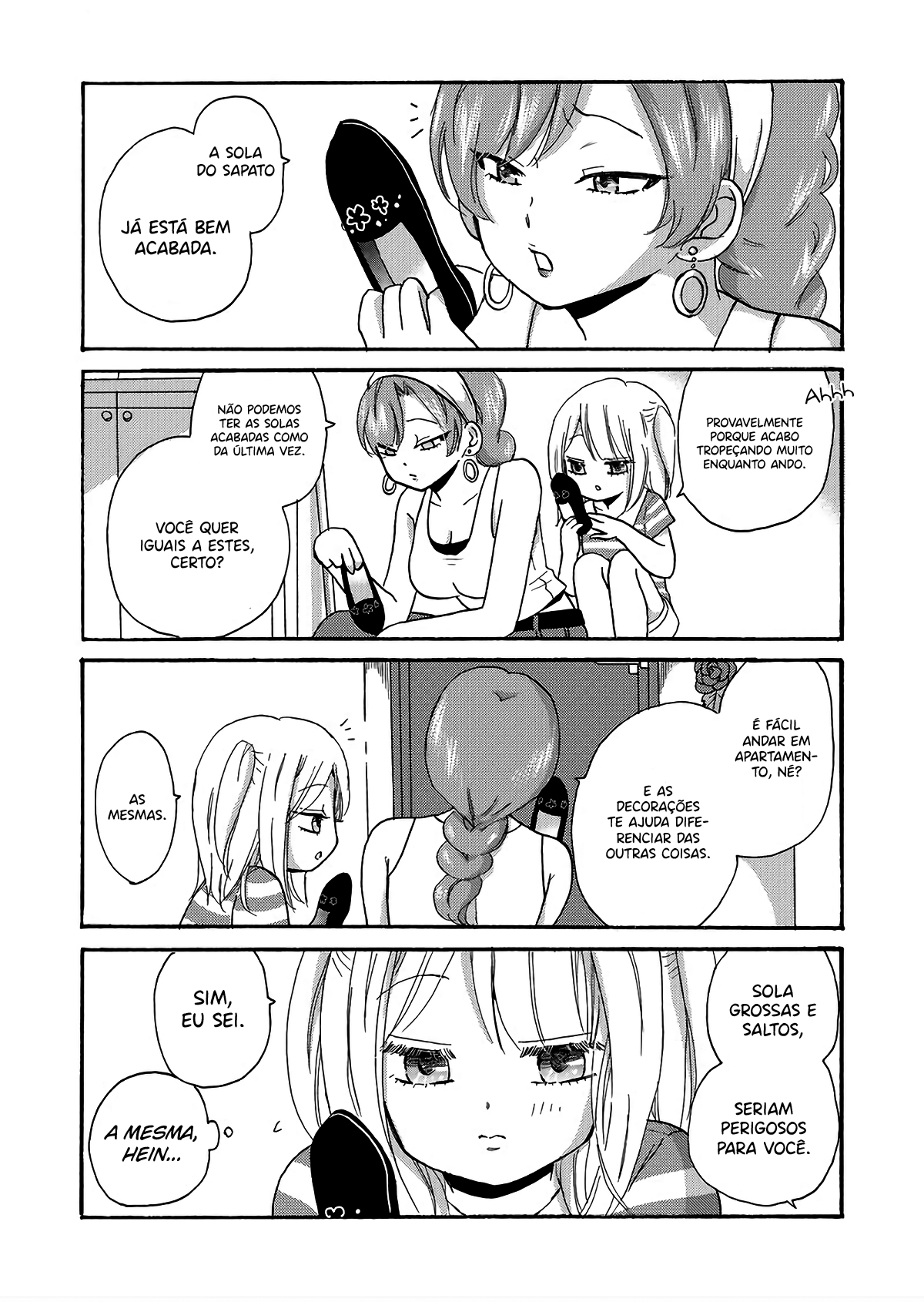 Yankee-kun to Hakujou Gaaru Capítulo 1